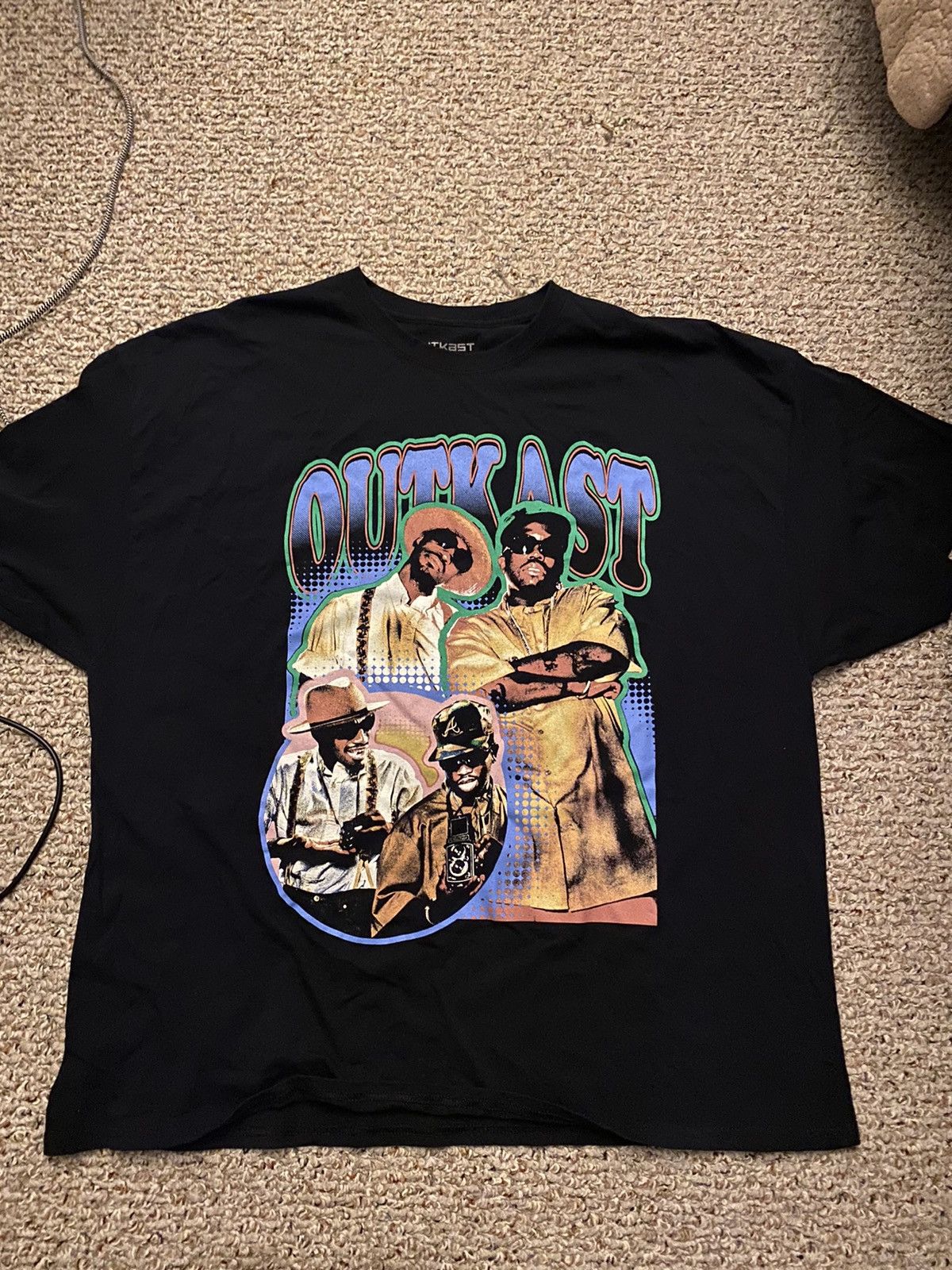 Rap Tees Outkast oversized graphic tee | Grailed