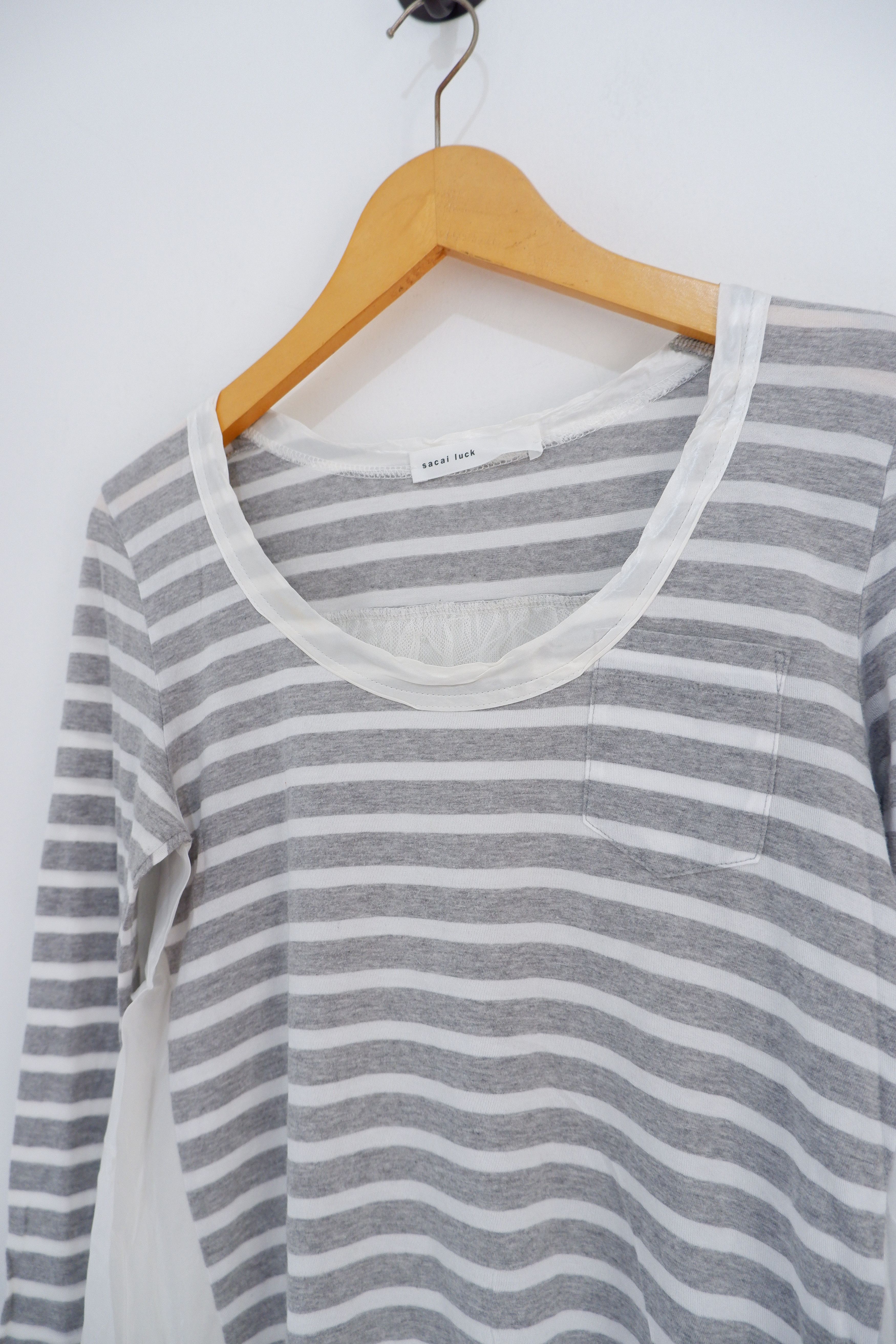 Sacai AW/2013 Sacai Luck Reconstructed Long Sleeve Size S / US 4 / IT 40 - 3 Thumbnail