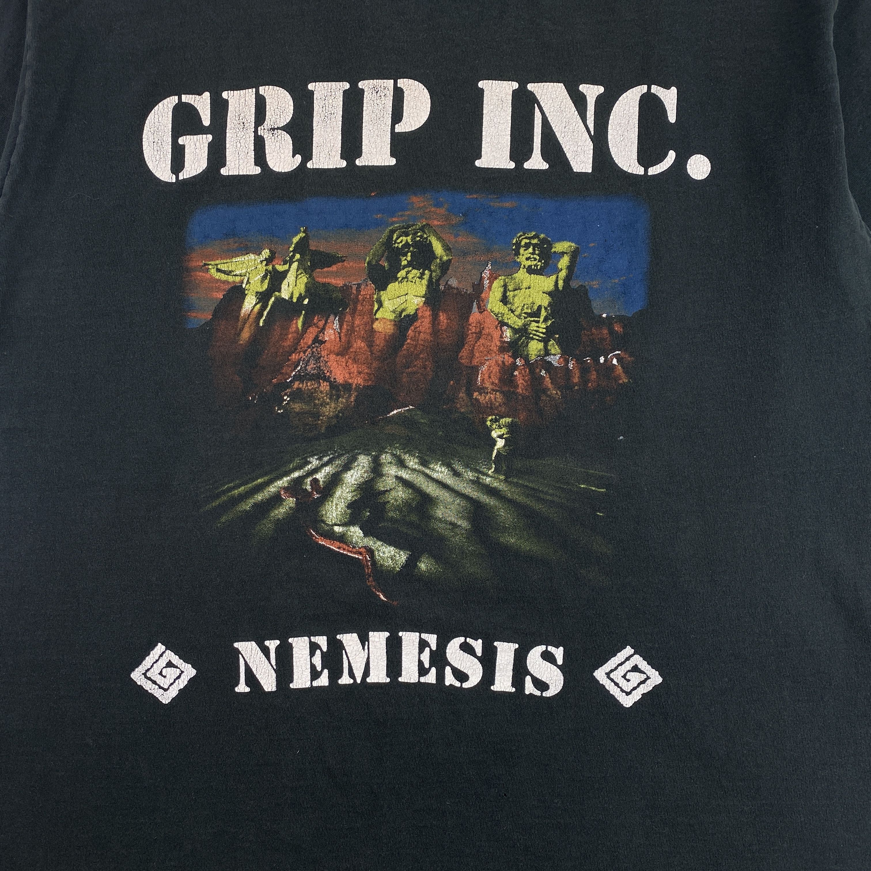 Band Tees × Vintage Grip Inc. 1997 Nemesis U.S. Tour T-Shirt Size US XL / EU 56 / 4 - 4 Thumbnail