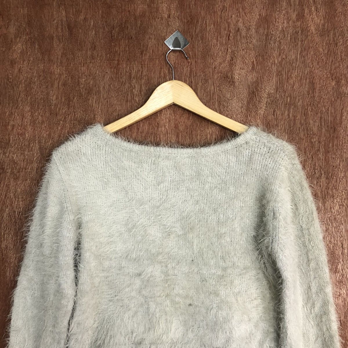 Japanese Brand Cecil Mc Bee Mohair Fur Knitwear #0461 Size US M / EU 48-50 / 2 - 11 Thumbnail
