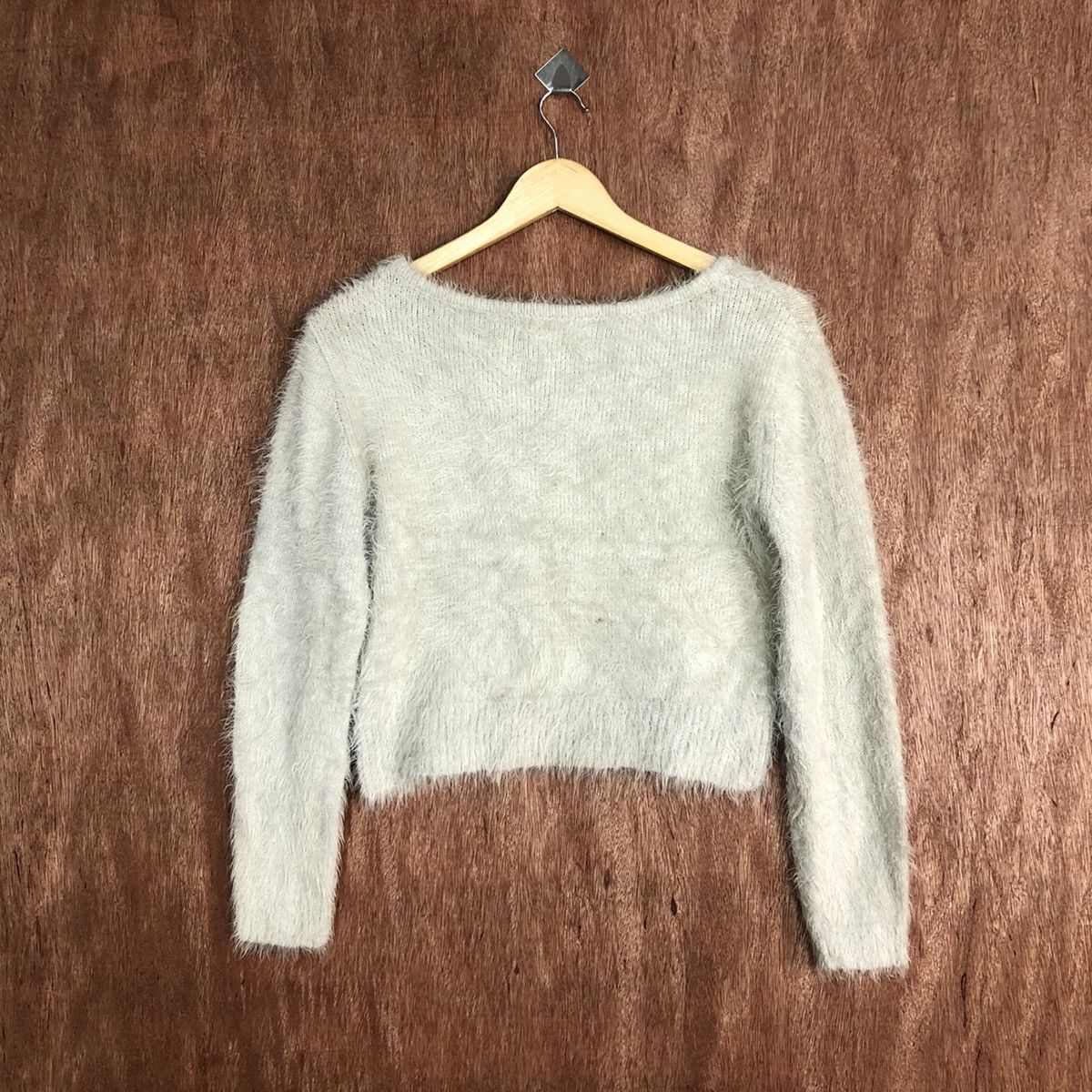 Japanese Brand Cecil Mc Bee Mohair Fur Knitwear #0461 Size US M / EU 48-50 / 2 - 10 Thumbnail