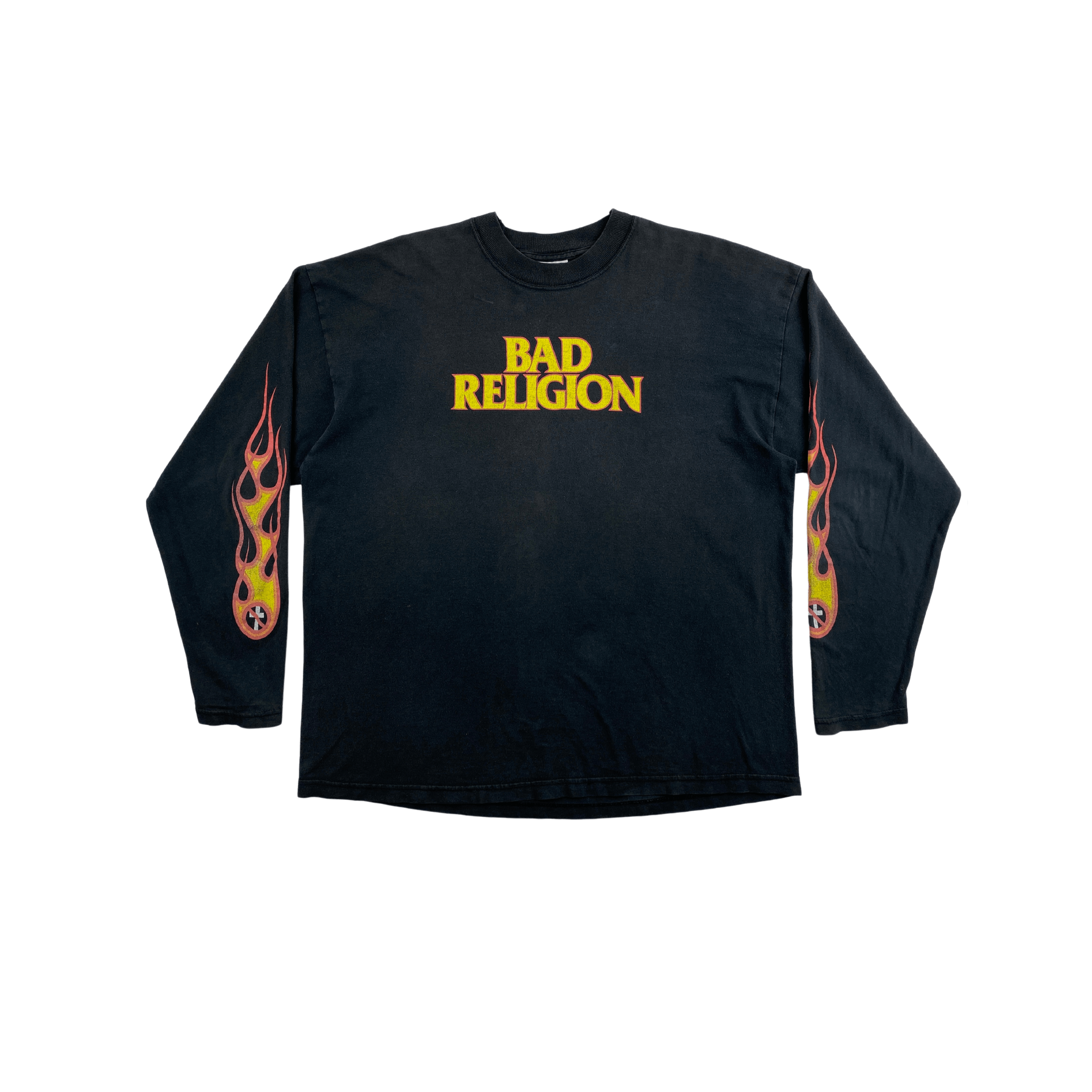 Band Tees × Vintage Bad Religion 2000'S The New America Longsleeve Size US XL / EU 56 / 4 - 2 Thumbnail