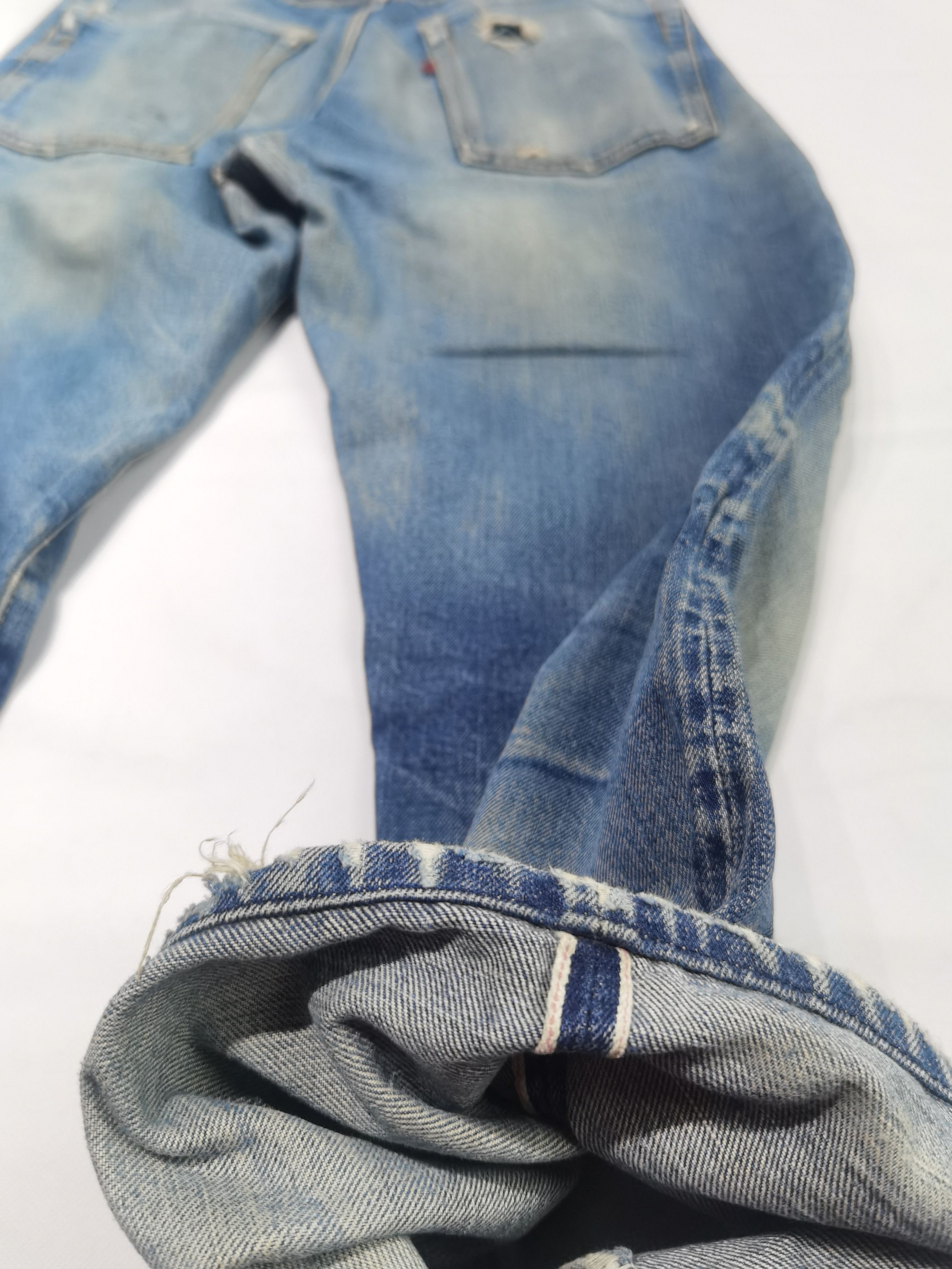 Sugar Cane × Toyo Enterprises Vintage Sugar Cane Distressed Denim Size US 30 / EU 46 - 3 Thumbnail