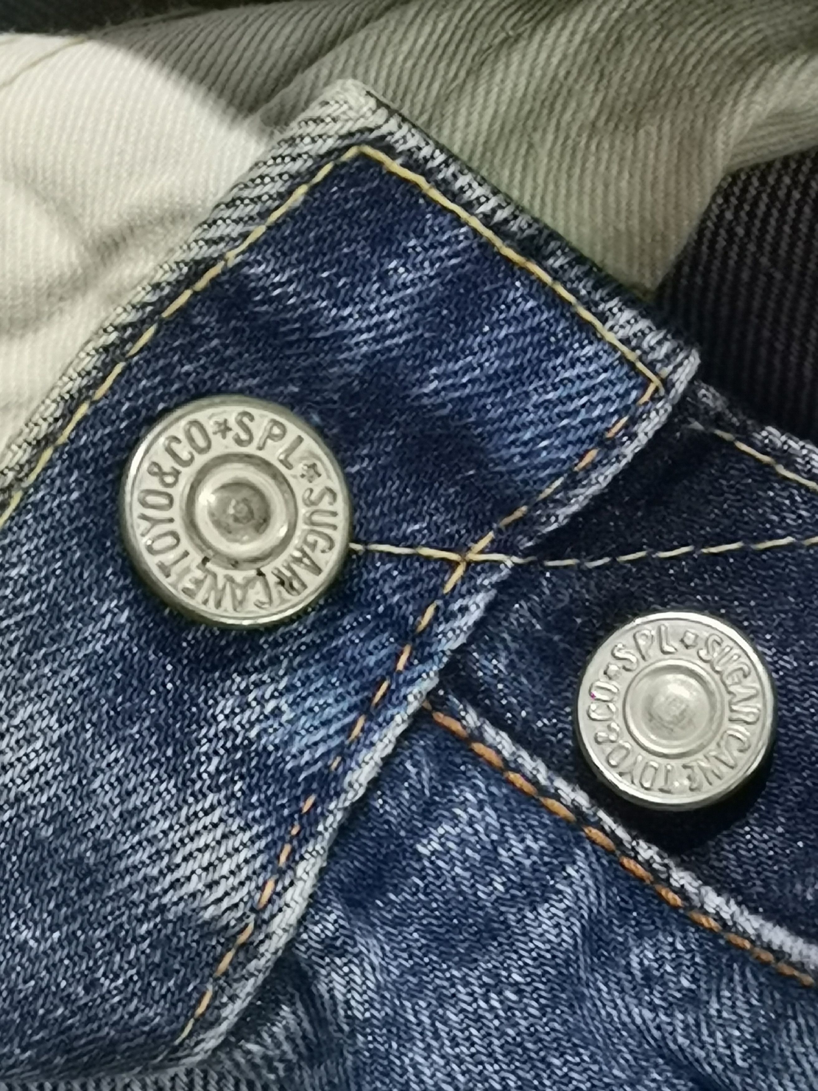 Sugar Cane × Toyo Enterprises Vintage Sugar Cane Distressed Denim Size US 30 / EU 46 - 7 Thumbnail
