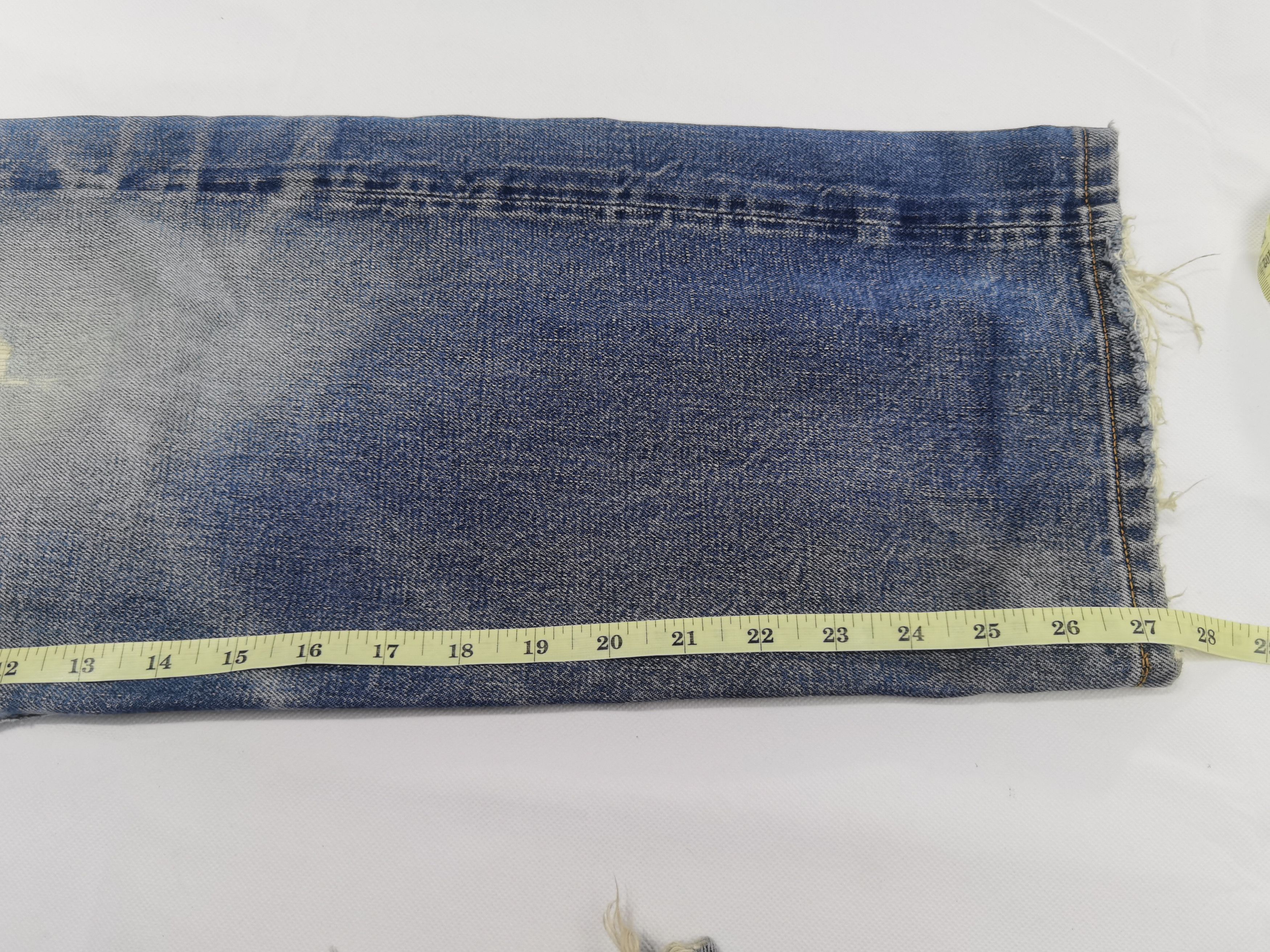 Sugar Cane × Toyo Enterprises Vintage Sugar Cane Distressed Denim Size US 30 / EU 46 - 9 Thumbnail