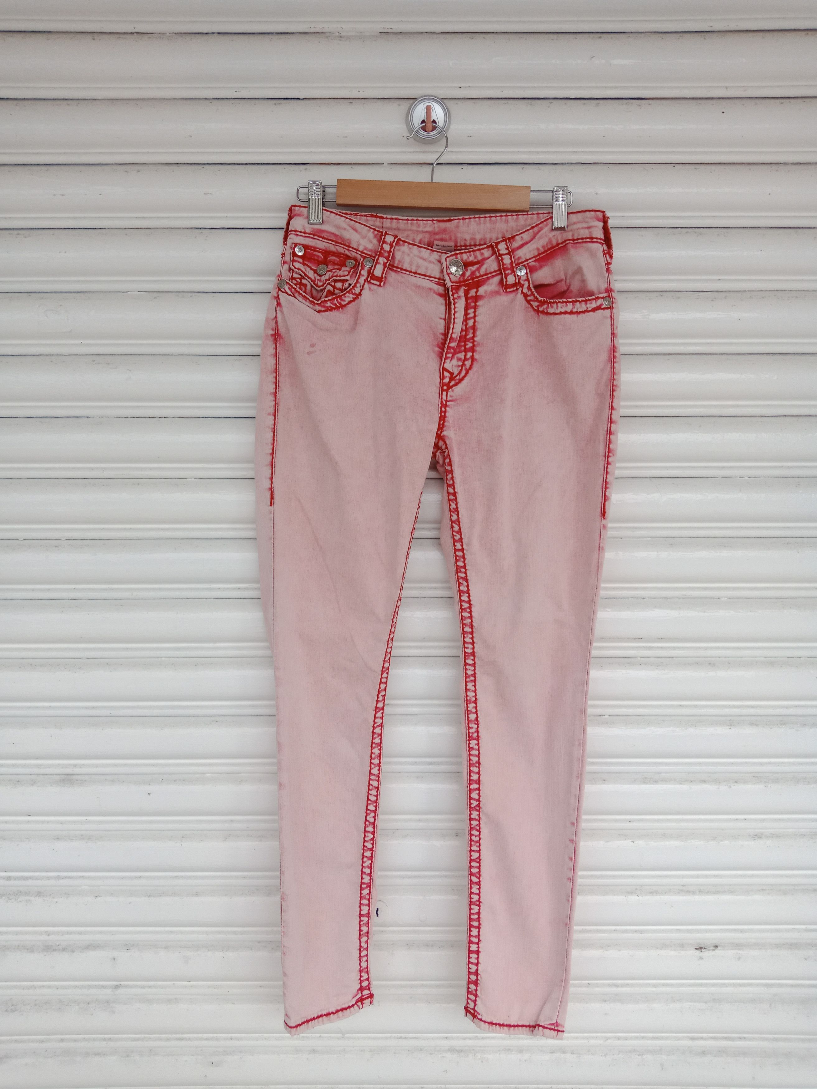 True Religion True Religion Acid Wash Skinny Pants Size US 31 - 1 Thumbnail
