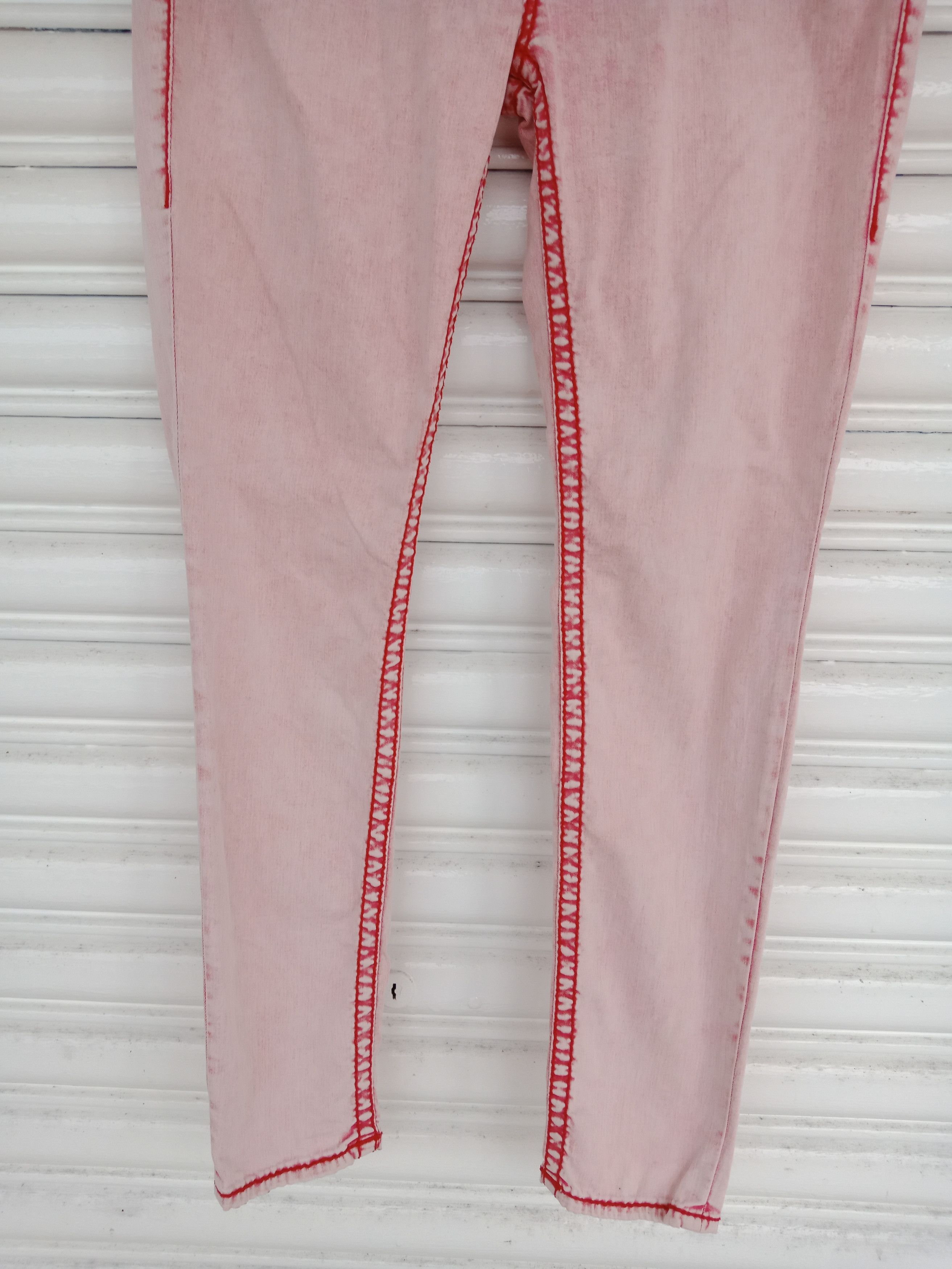 True Religion True Religion Acid Wash Skinny Pants Size US 31 - 5 Thumbnail