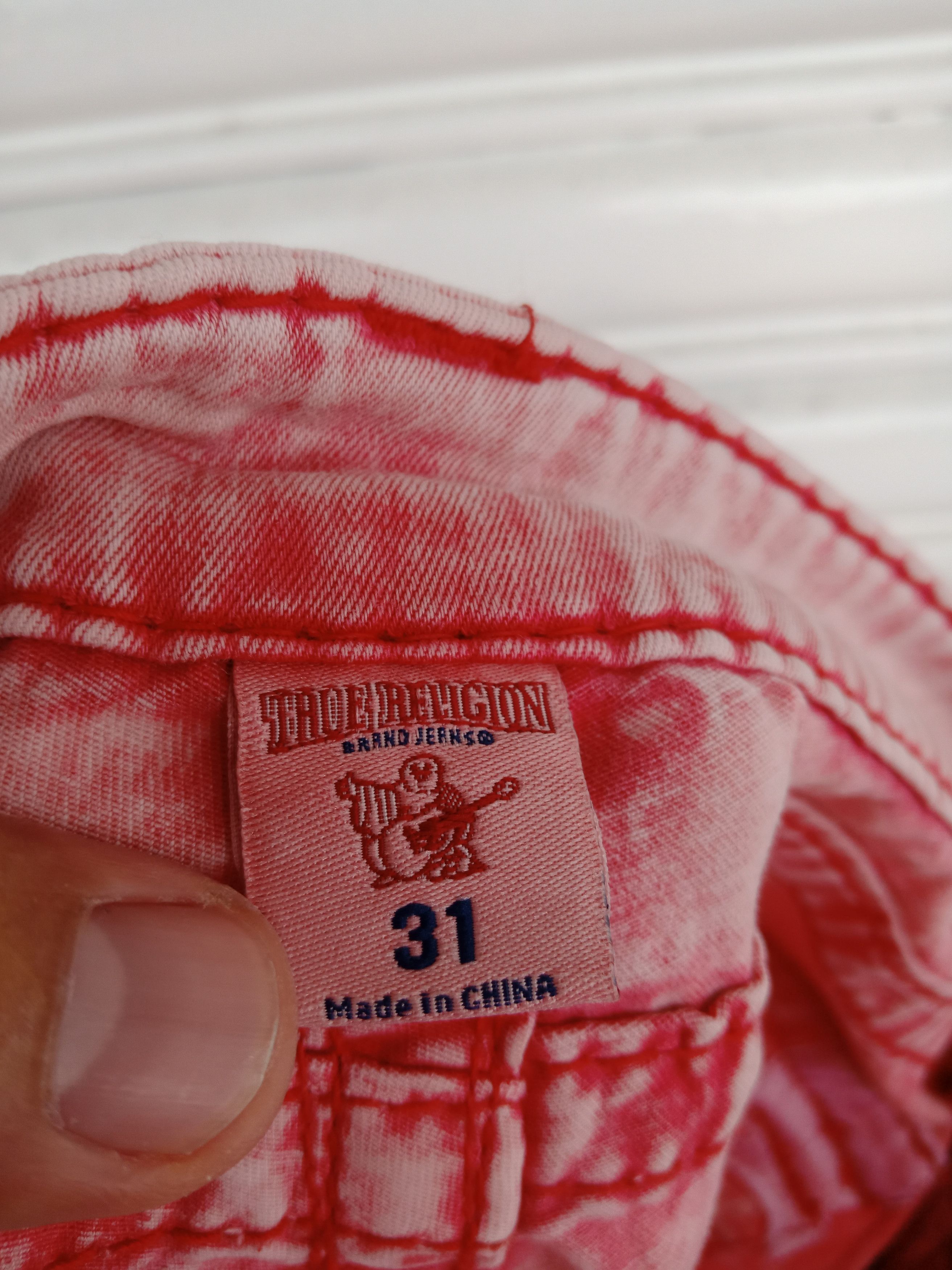 True Religion True Religion Acid Wash Skinny Pants Size US 31 - 11 Thumbnail