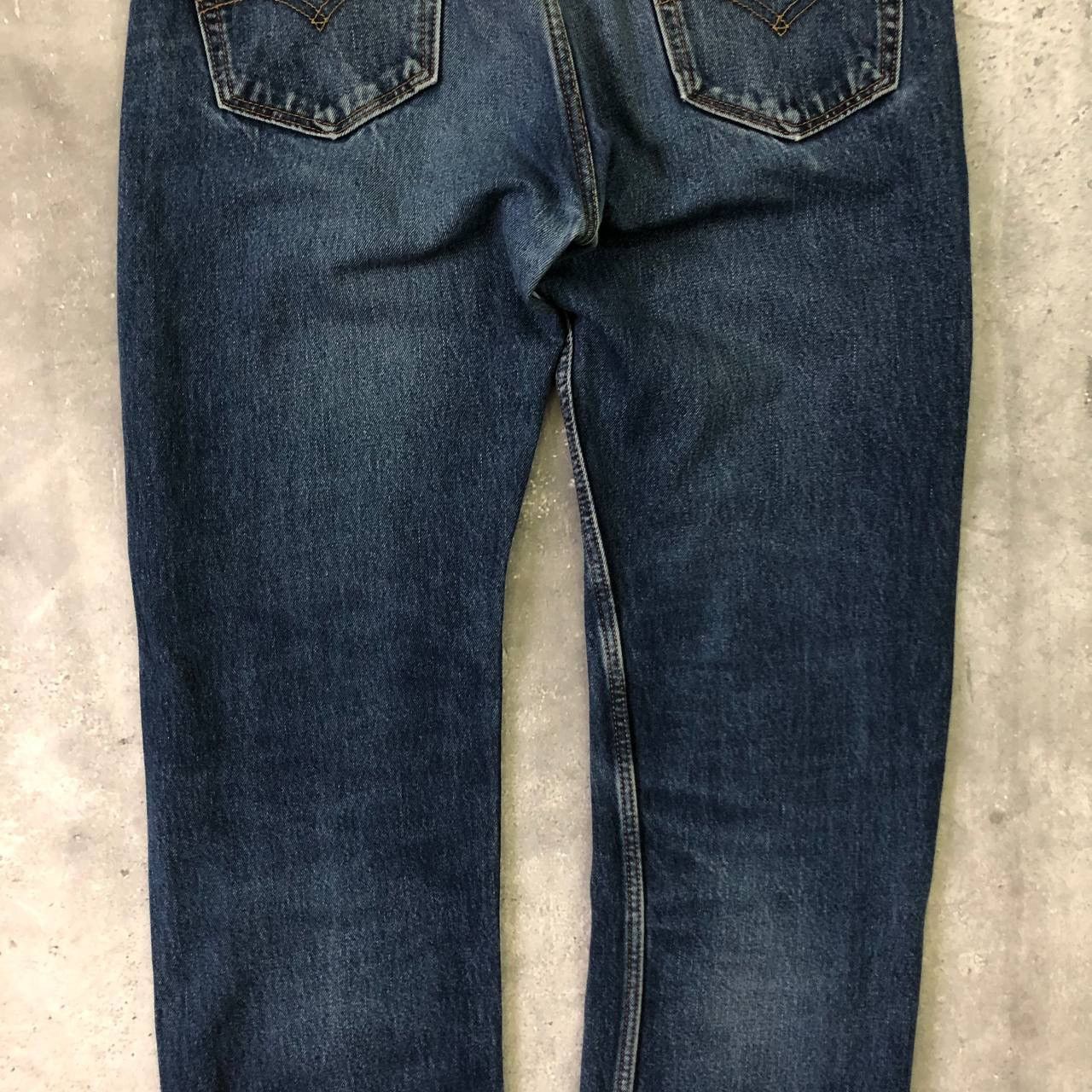 Levi's Levis 505 Straight Fit Jeans Denim Blue W34 L34 Size US 34 / EU 50 - 8 Thumbnail