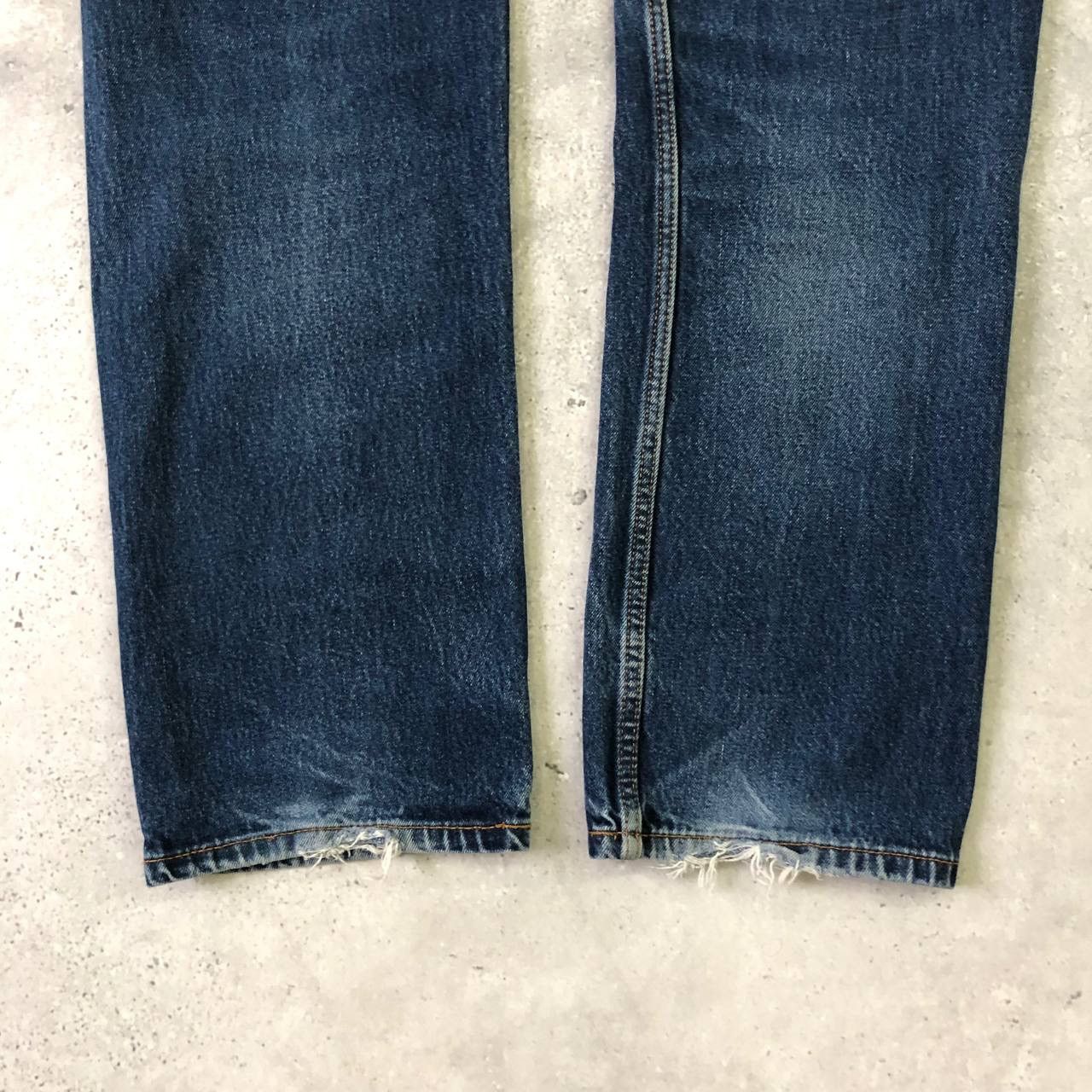 Levi's Levis 505 Straight Fit Jeans Denim Blue W34 L34 Size US 34 / EU 50 - 9 Thumbnail