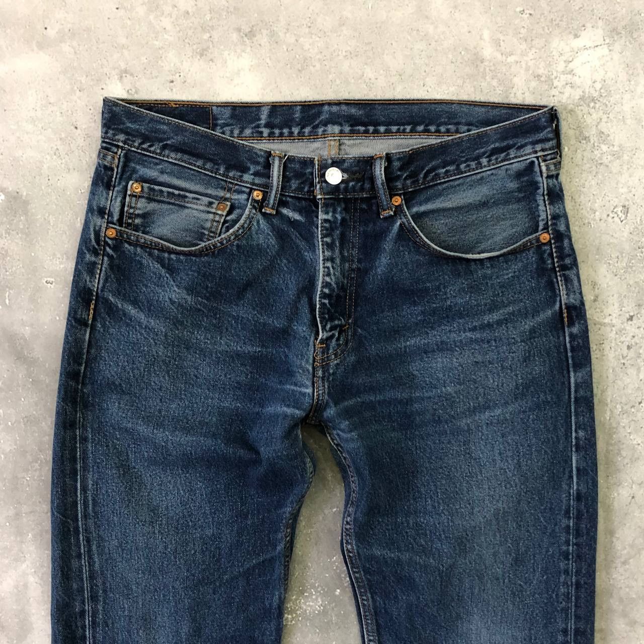 Levi's Levis 505 Straight Fit Jeans Denim Blue W34 L34 Size US 34 / EU 50 - 13 Thumbnail