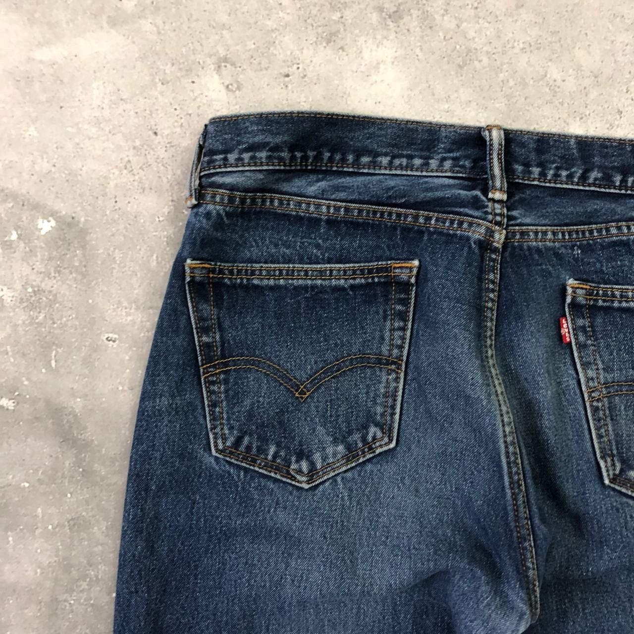 Levi's Levis 505 Straight Fit Jeans Denim Blue W34 L34 Size US 34 / EU 50 - 7 Thumbnail