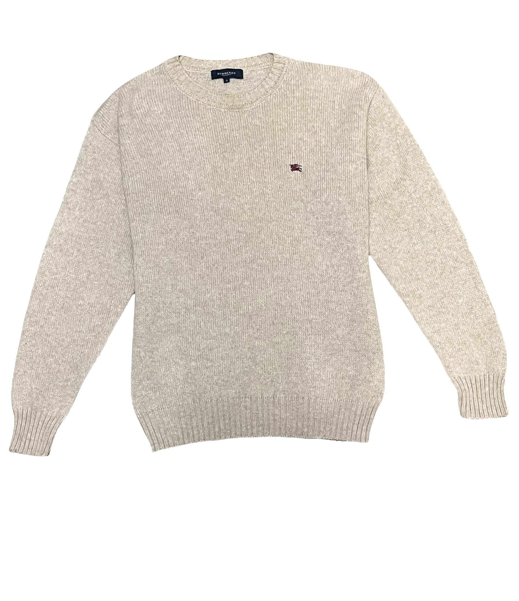 Burberry 🔥 super heavy wool Burberry jumper knitted size L Size US L / EU 52-54 / 3 - 3 Thumbnail