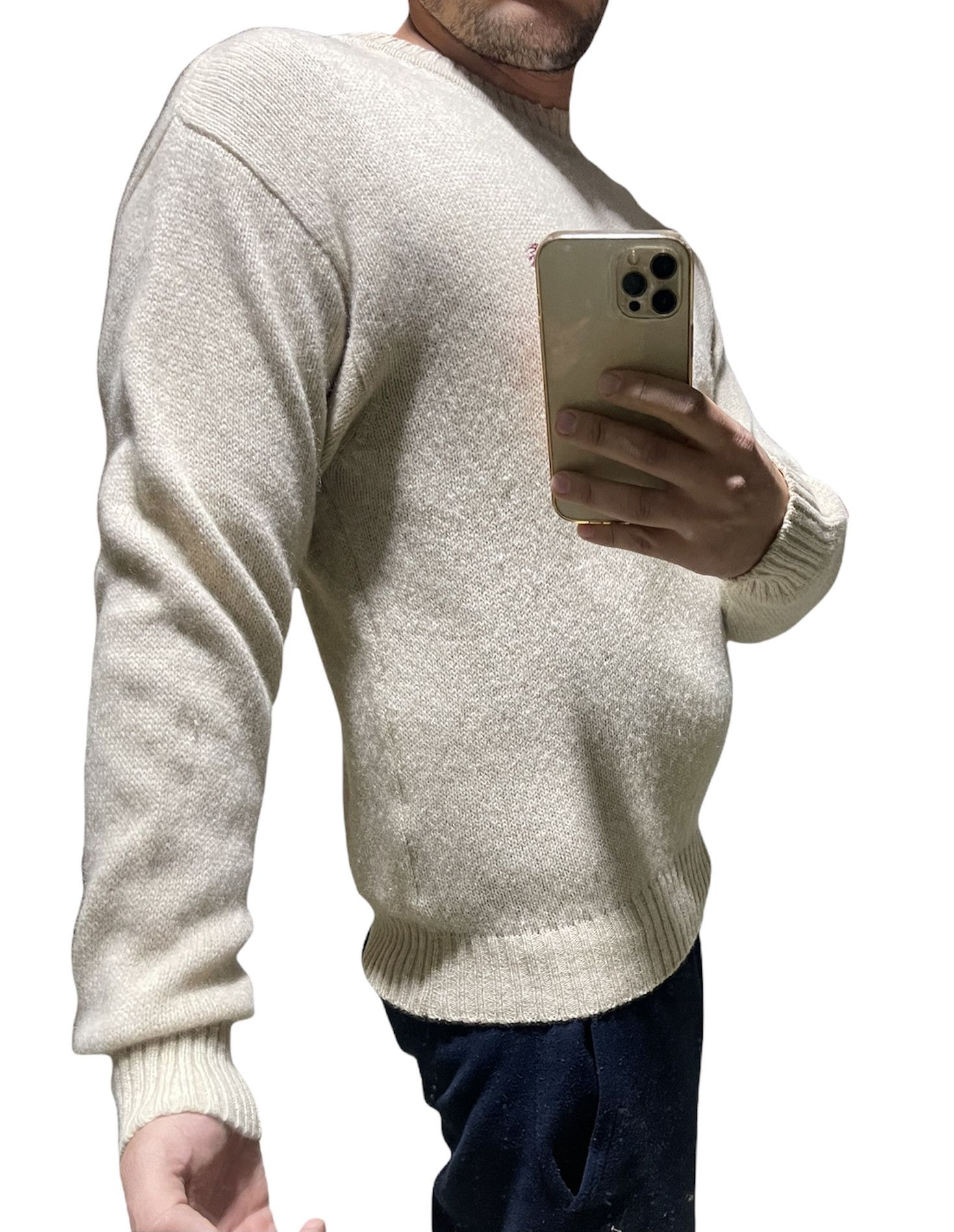 Burberry 🔥 super heavy wool Burberry jumper knitted size L Size US L / EU 52-54 / 3 - 7 Thumbnail