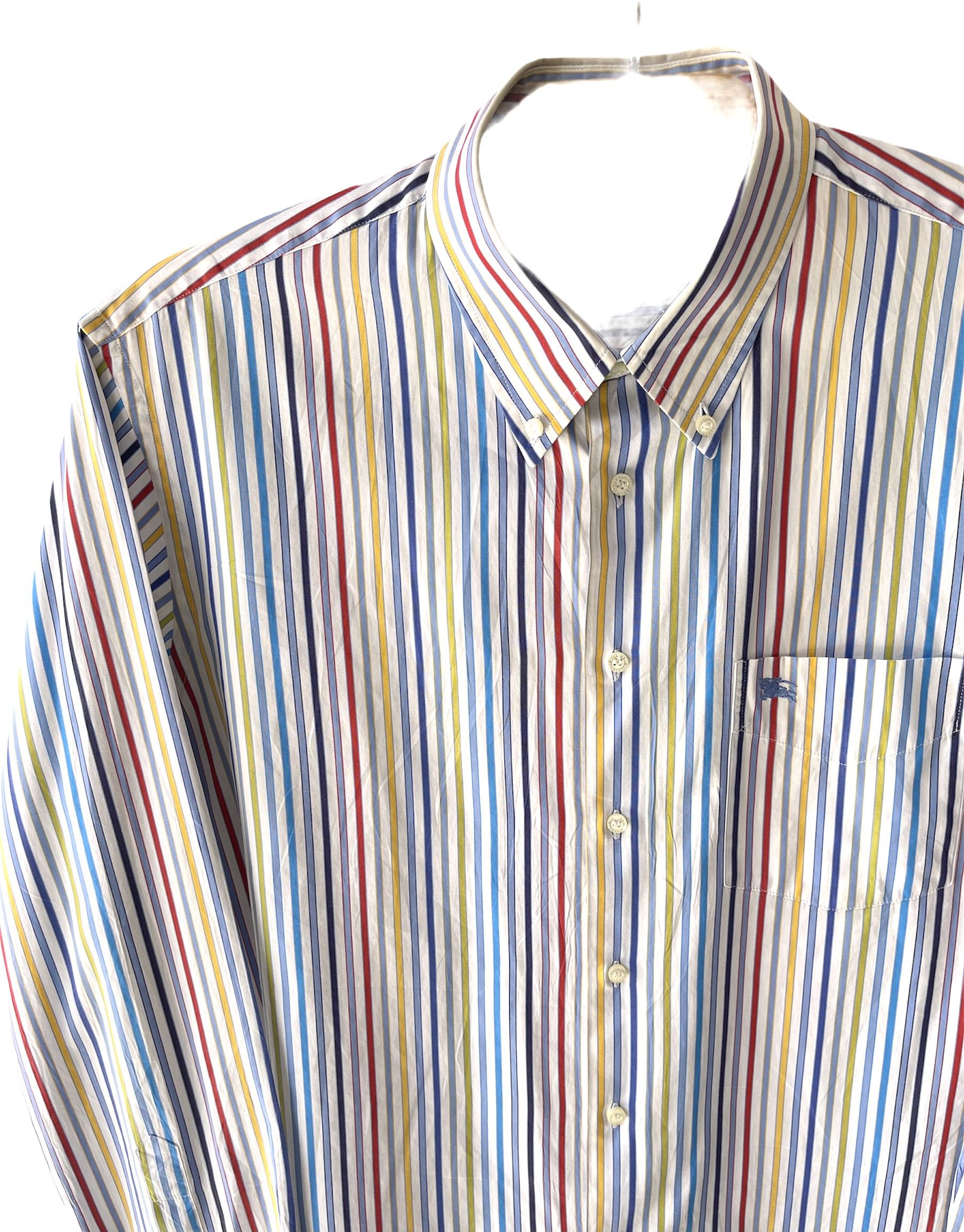 Burberry Burberry London shirt rainbow size xxl rare summer Size US XXL / EU 58 / 5 - 3 Thumbnail