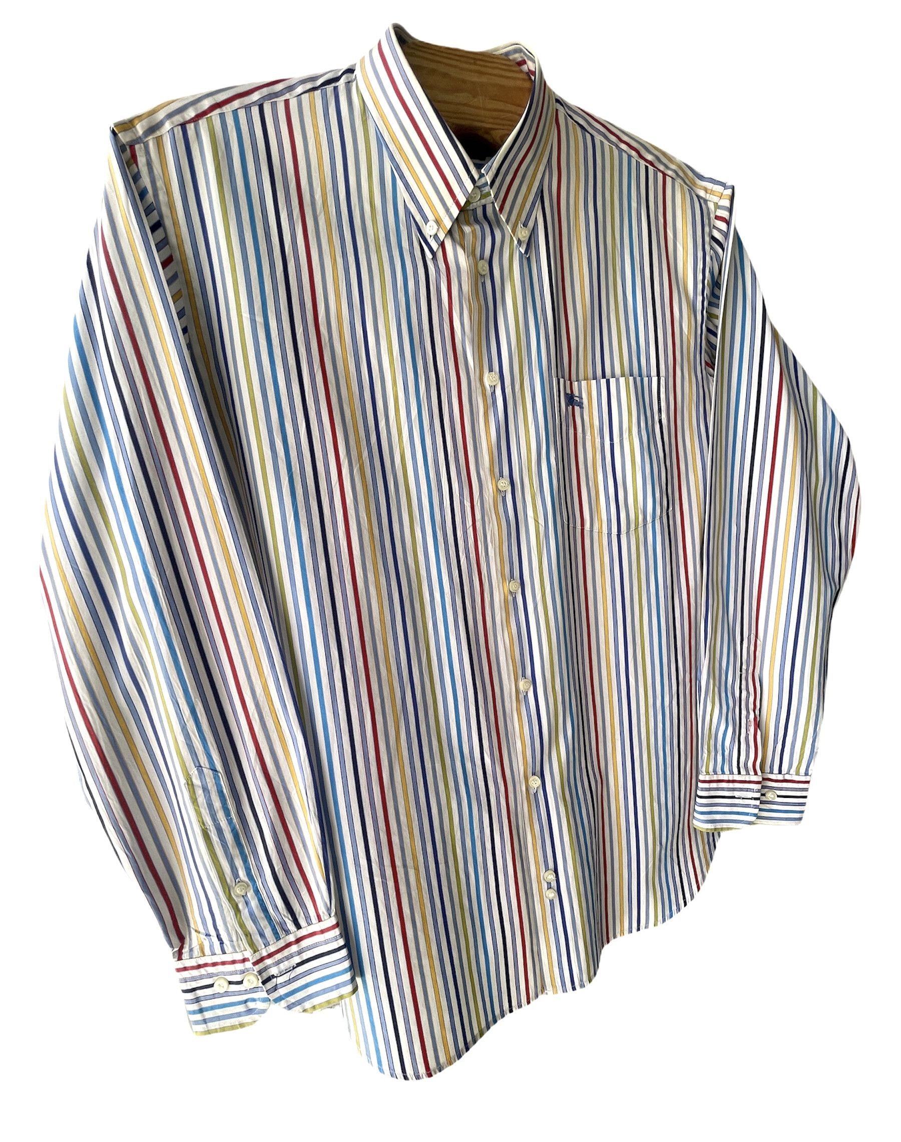 Burberry Burberry London shirt rainbow size xxl rare summer Size US XXL / EU 58 / 5 - 2 Thumbnail