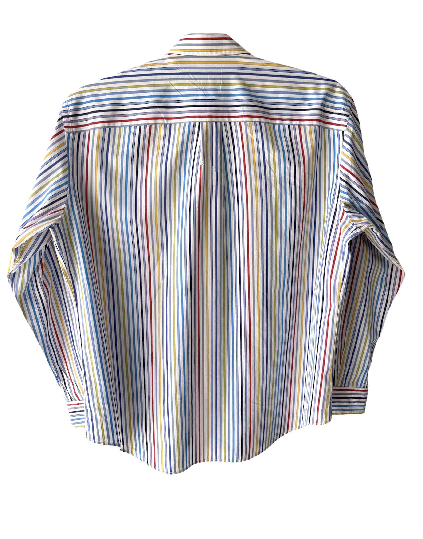 Burberry Burberry London shirt rainbow size xxl rare summer Size US XXL / EU 58 / 5 - 4 Thumbnail