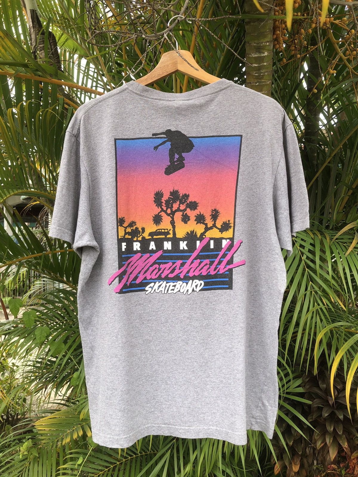Franklin & Marshall Last Drop🔥Rare🔥Vintage Franklin Marshall Skateboard Tee Size US L / EU 52-54 / 3 - 2 Thumbnail