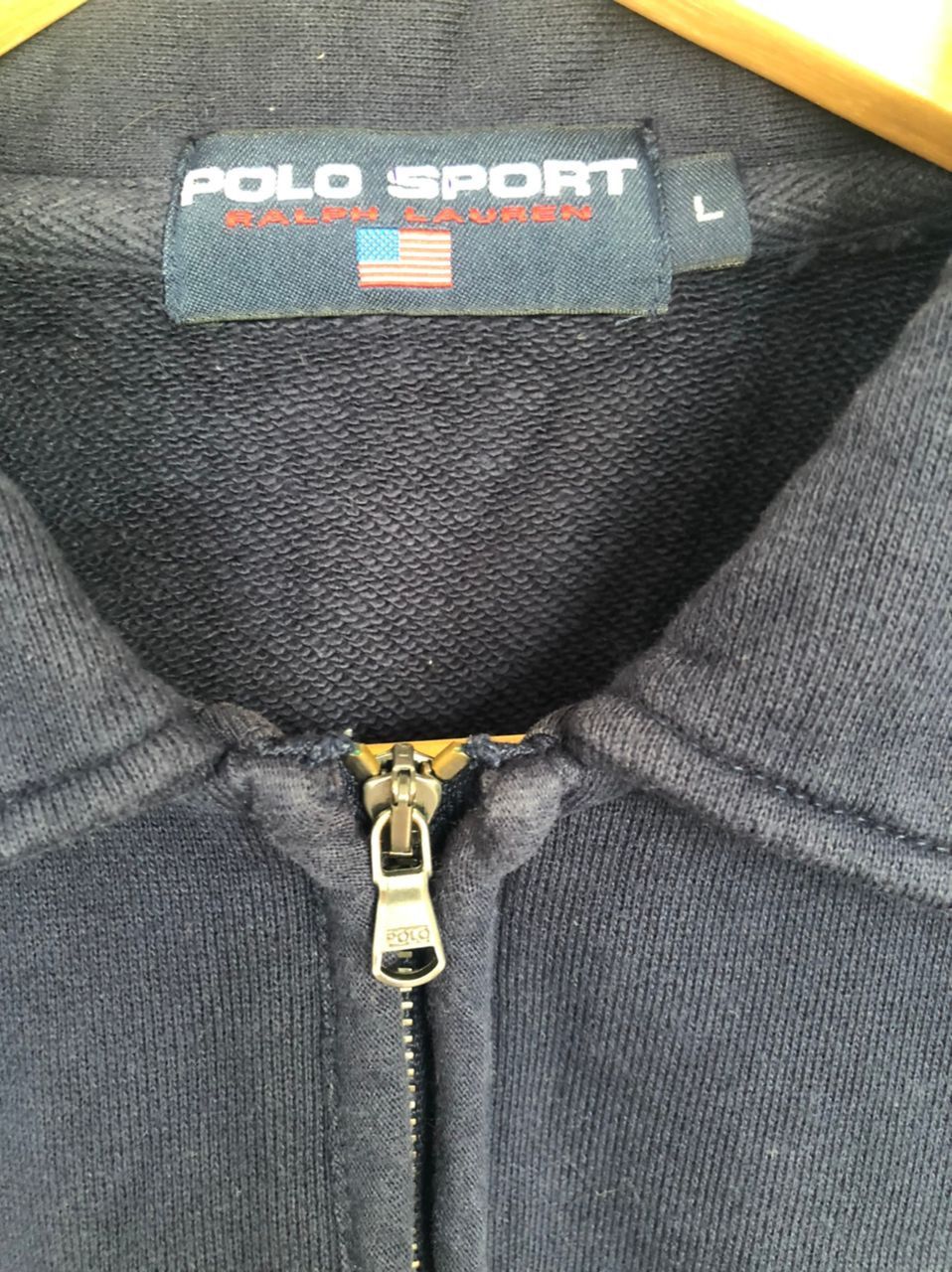 Polo Ralph Lauren × Vintage 🔥Vtg Polo Sport Sweatshirt Crewneck Halfzipper Size US L / EU 52-54 / 3 - 4 Thumbnail