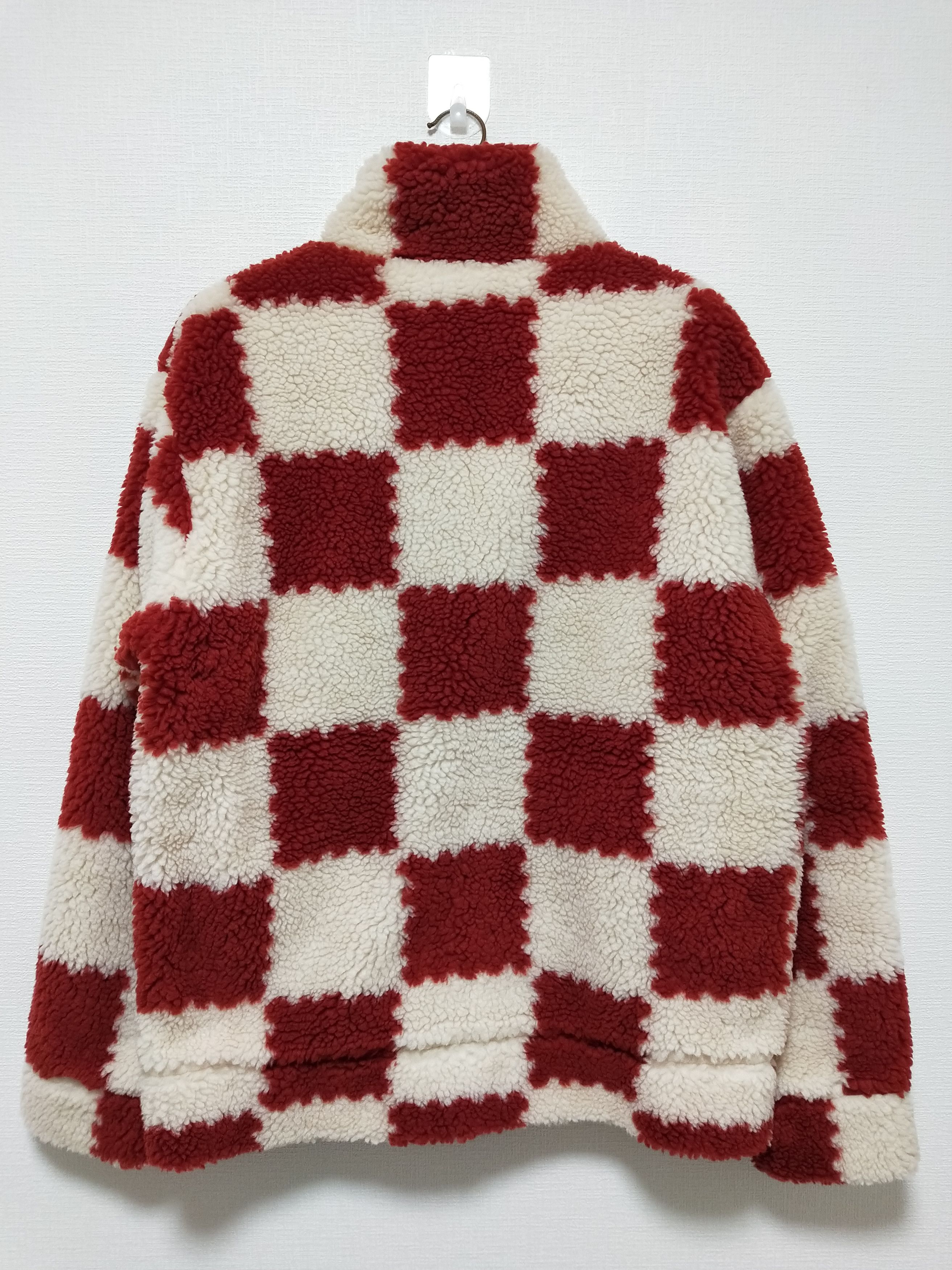 Louis Vuitton Jacquard Damier Fleece Blouson Jacket Size US XL / EU 56 / 4 - 2 Thumbnail