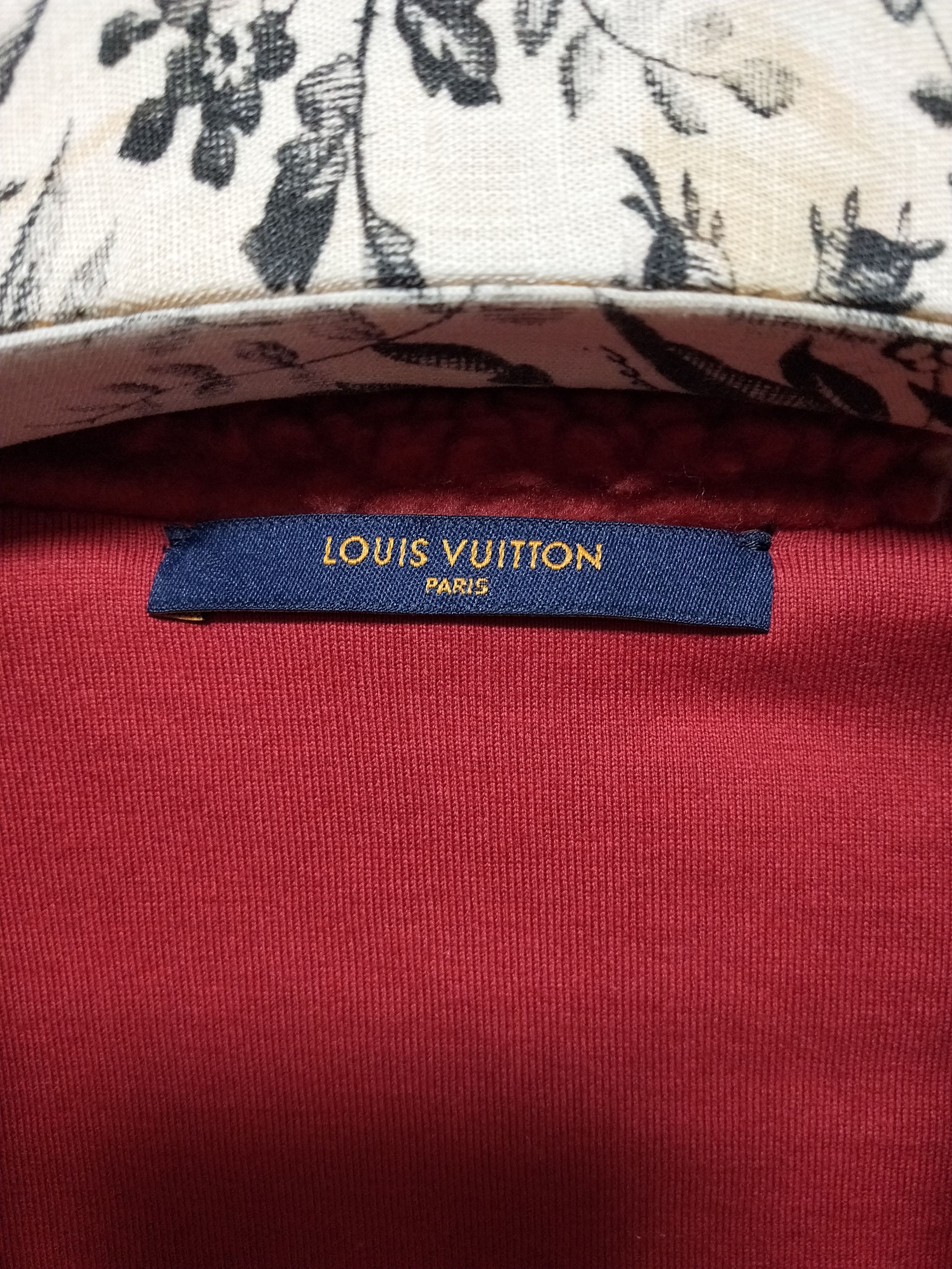 Louis Vuitton Jacquard Damier Fleece Blouson Jacket Size US XL / EU 56 / 4 - 5 Thumbnail