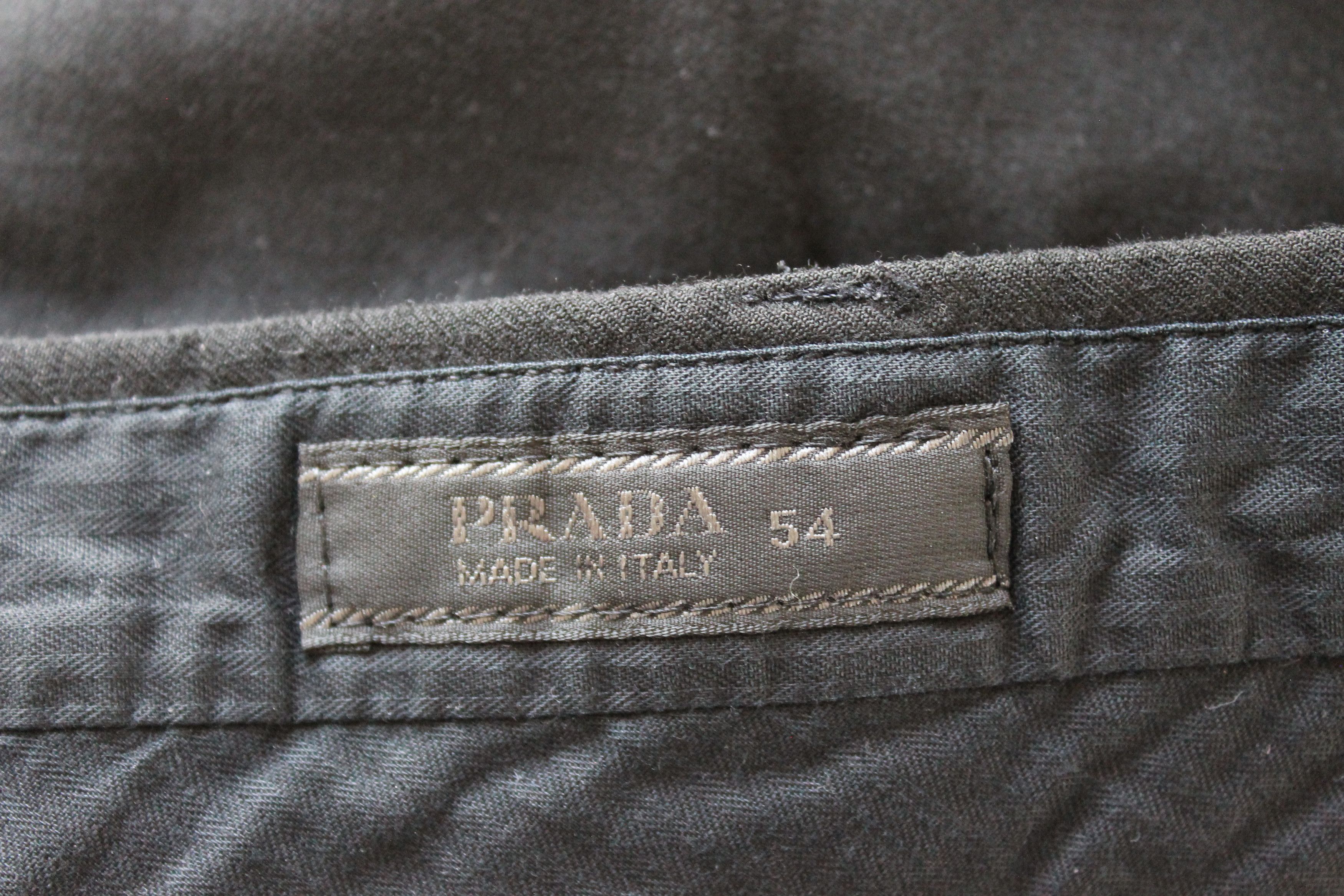 Prada Prada black pants trousers Size US 32 / EU 48 - 4 Thumbnail