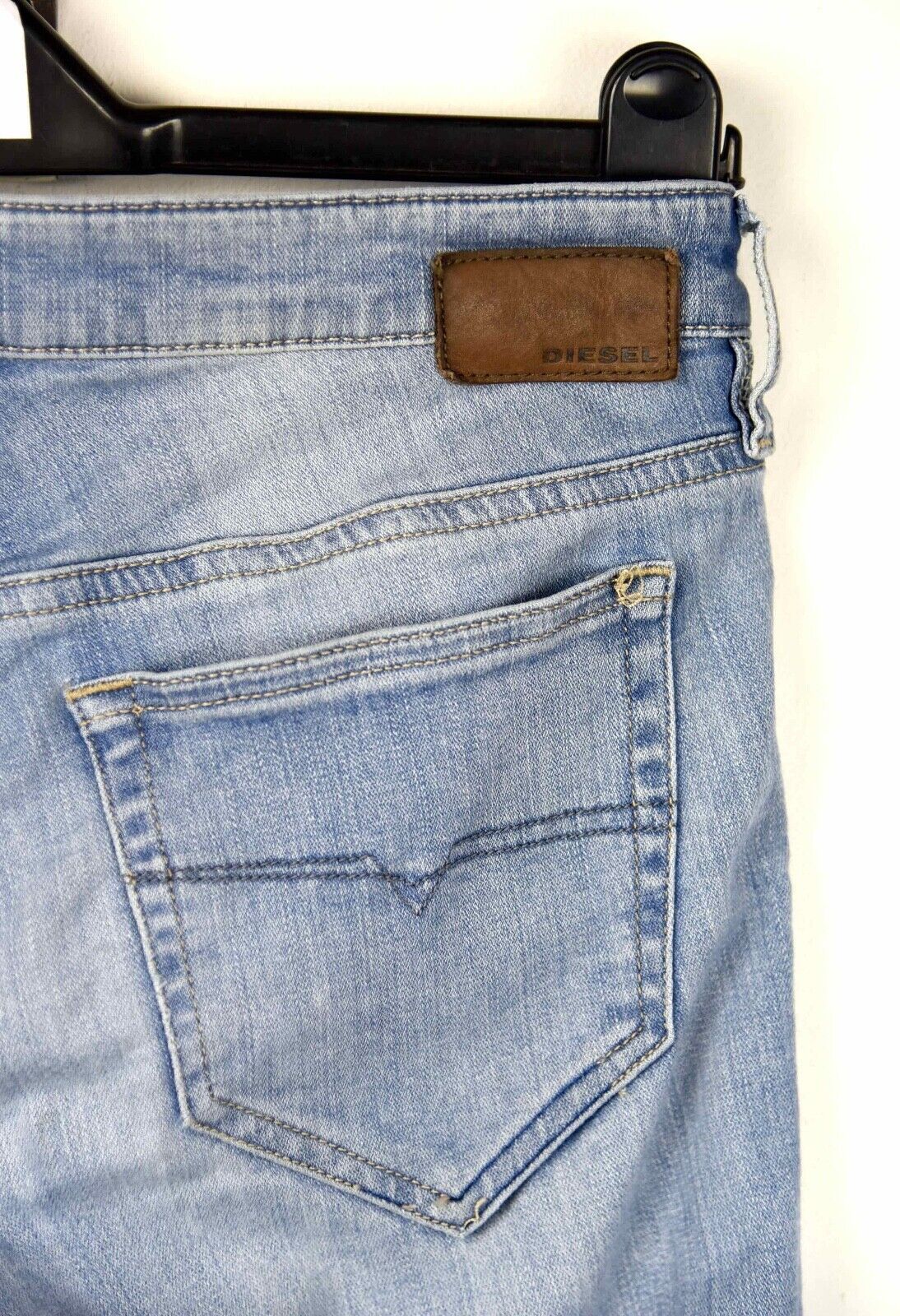 Diesel Skinzee-Low W27 L32 Super Slim Skinny Low Waist Jeans Denim Size 27" / US 4 / IT 40 - 4 Thumbnail