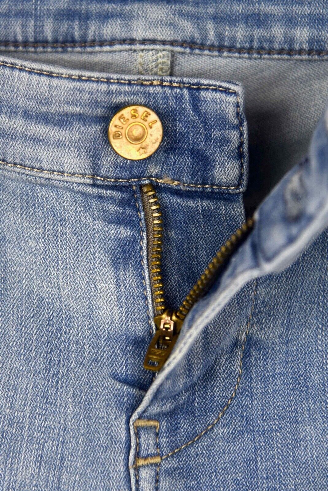 Diesel Skinzee-Low W27 L32 Super Slim Skinny Low Waist Jeans Denim Size 27" / US 4 / IT 40 - 6 Thumbnail