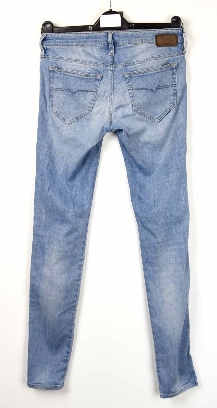 Diesel Skinzee-Low W27 L32 Super Slim Skinny Low Waist Jeans Denim Size 27" / US 4 / IT 40 - 2 Thumbnail