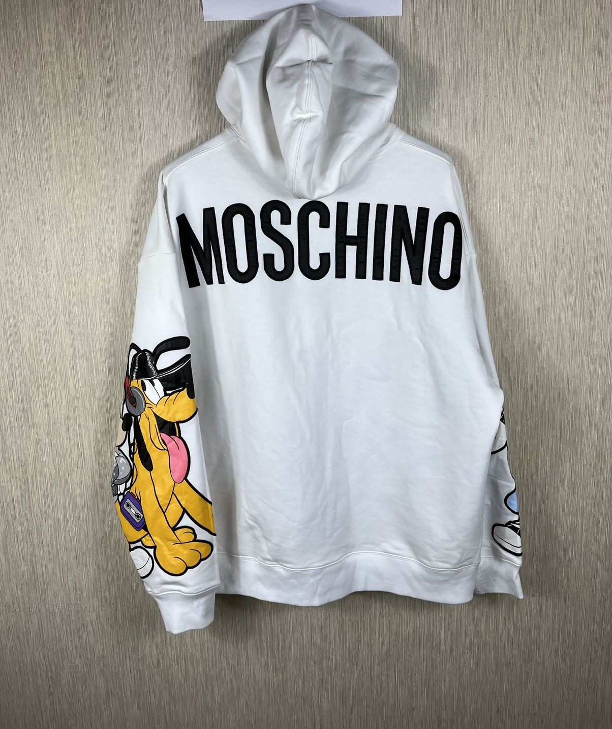 Moschino mickey mouse hoodie best sale