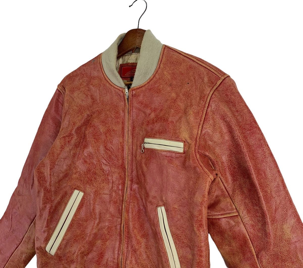 Vanson Leathers VINTAGE INDIANA MOTORCYCLE LEATHER BIKERS JACKET Size US S / EU 44-46 / 1 - 4 Thumbnail