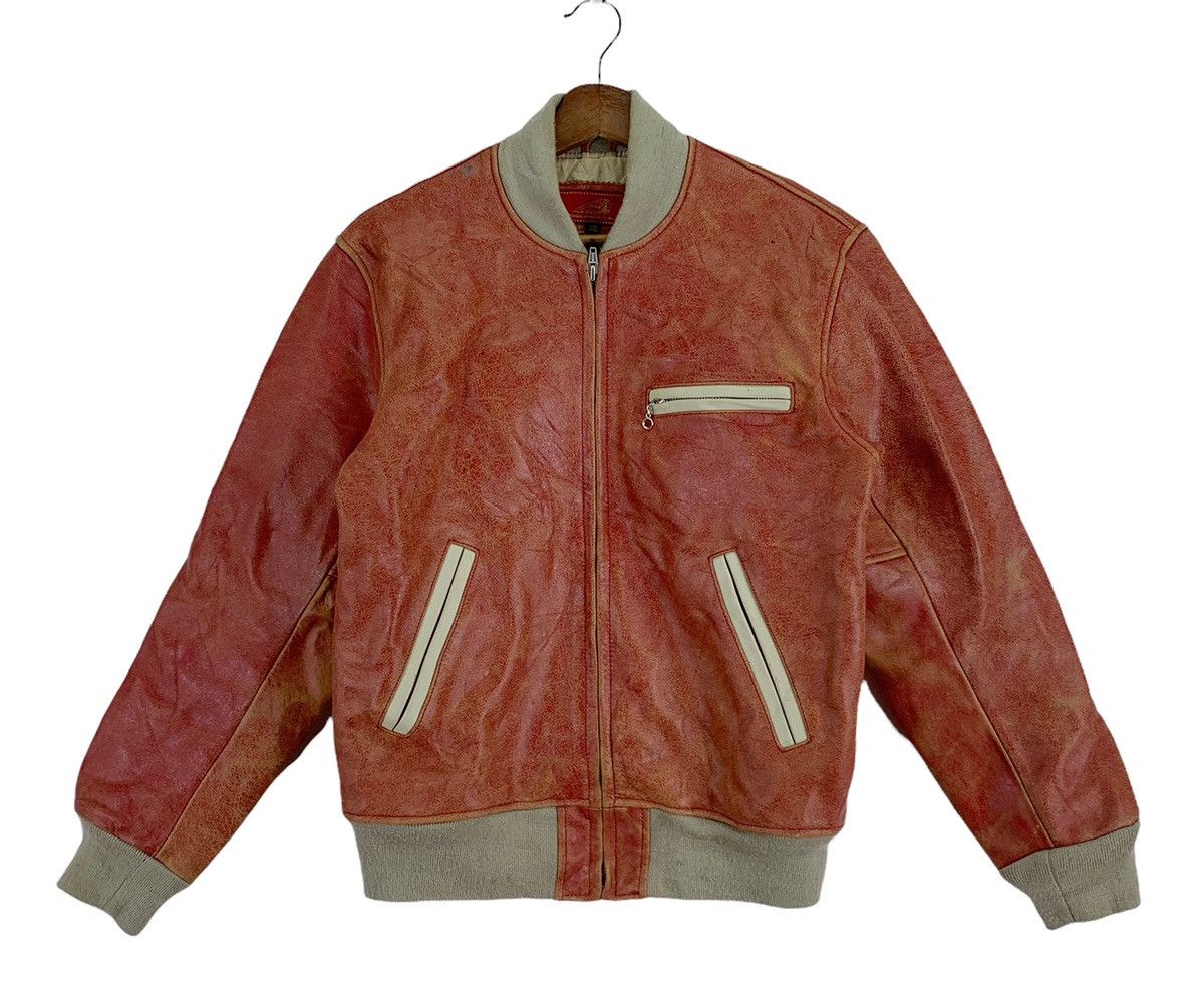 Vanson Leathers VINTAGE INDIANA MOTORCYCLE LEATHER BIKERS JACKET Size US S / EU 44-46 / 1 - 1 Thumbnail