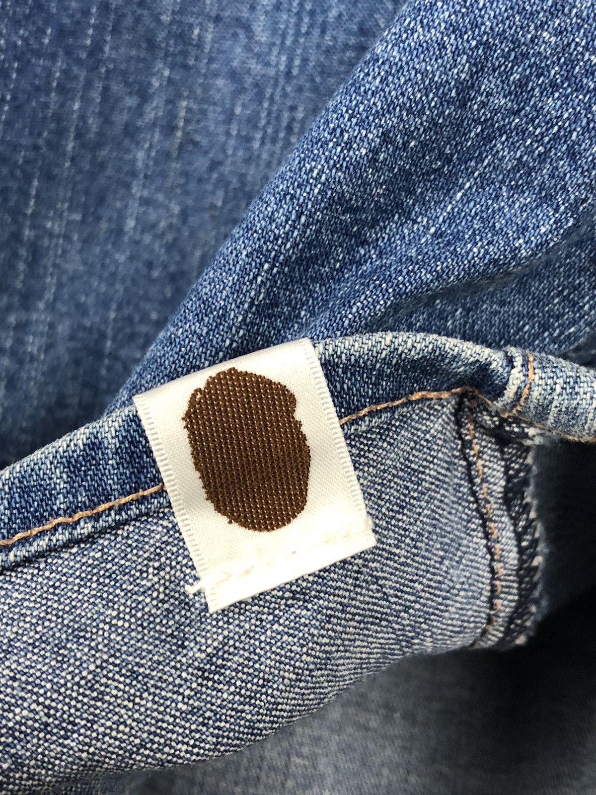 Bape × Nigo A Bathing Ape Denim Mini Dress Size S / US 4 / IT 40 - 10 Thumbnail