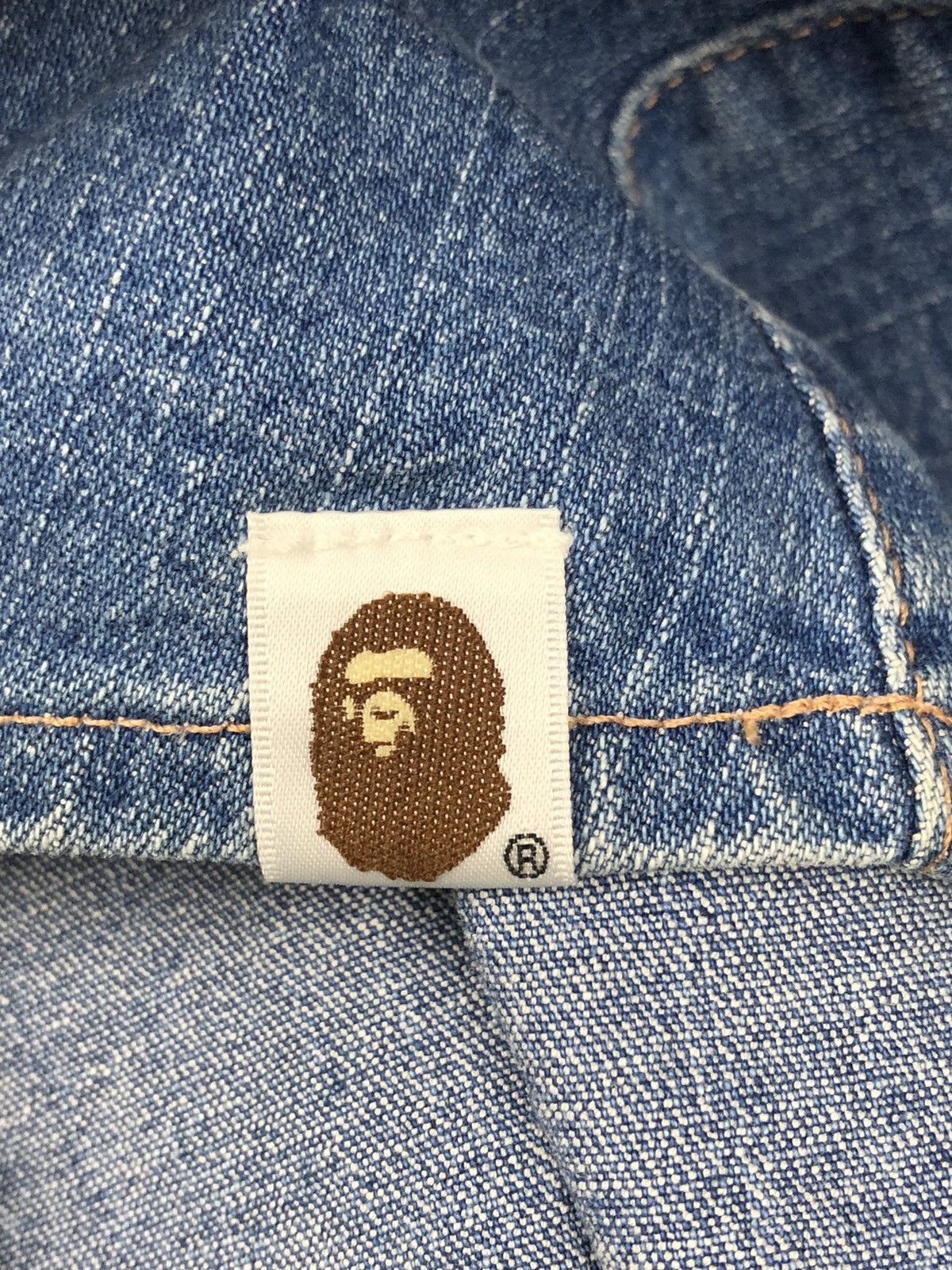 Bape × Nigo A Bathing Ape Denim Mini Dress Size S / US 4 / IT 40 - 9 Thumbnail