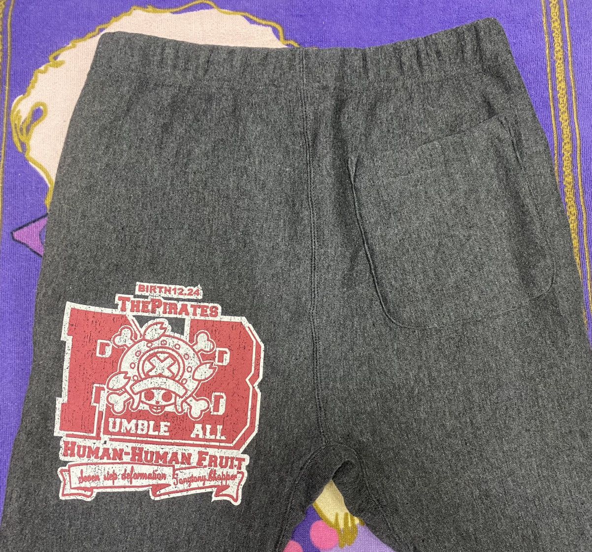 Anime × Japanese Brand × One Piece ONE PIECE Sweatpants Size US 32 / EU 48 - 4 Thumbnail