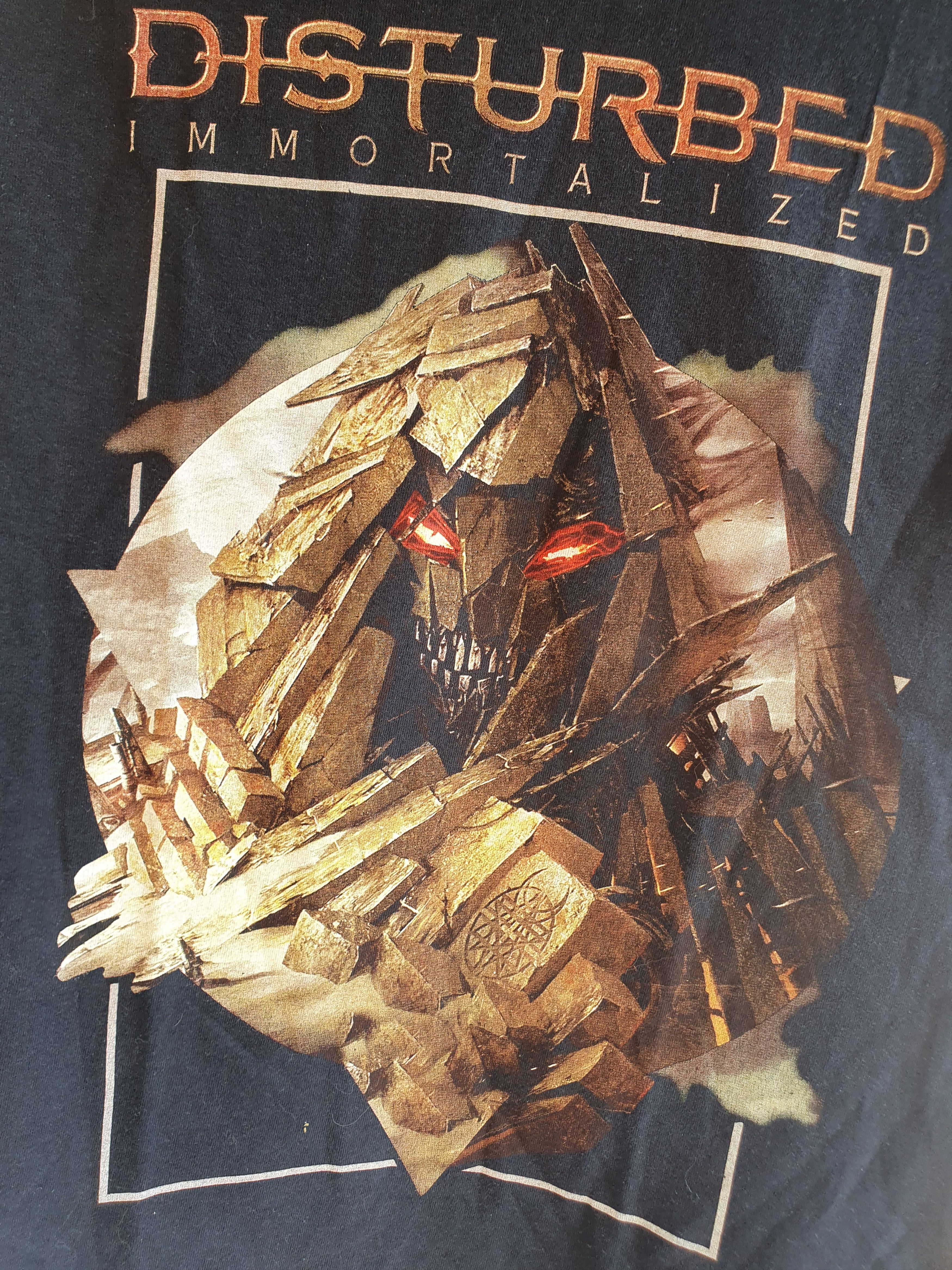 Band Tees × Gildan Disturbed Immortalized Band t-shirt,sz M Size US M / EU 48-50 / 2 - 4 Thumbnail