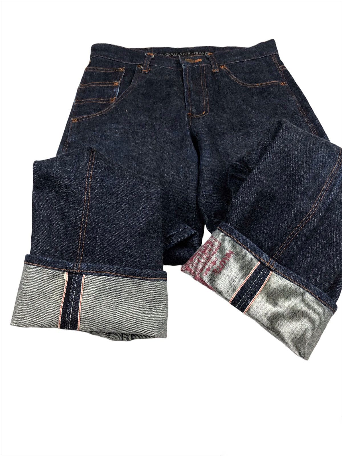Jean Paul Gaultier Vintage Jean Paul Gaultier Selvedge Denim Size US 29 - 12 Thumbnail