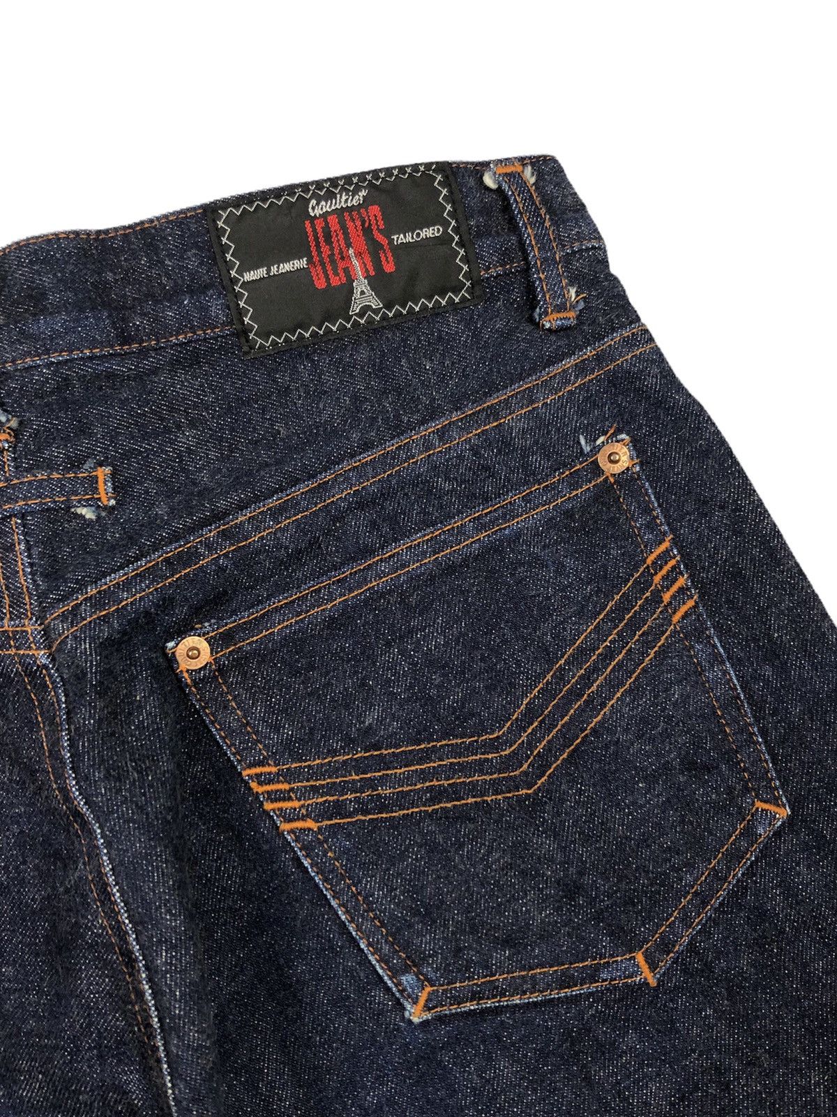 Jean Paul Gaultier Vintage Jean Paul Gaultier Selvedge Denim Size US 29 - 8 Thumbnail