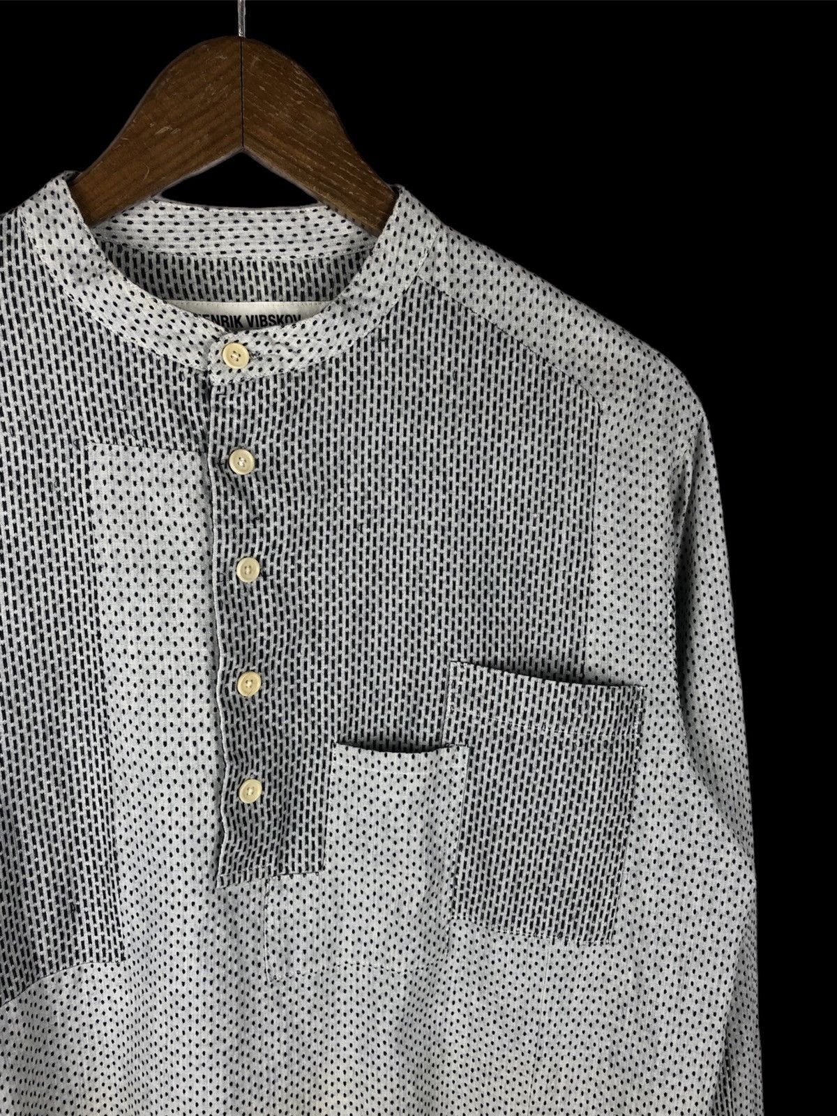 Henrik Vibskov Henrik Vibskov Sashiko Stitch Button Over Shirt Size US S / EU 44-46 / 1 - 8 Thumbnail
