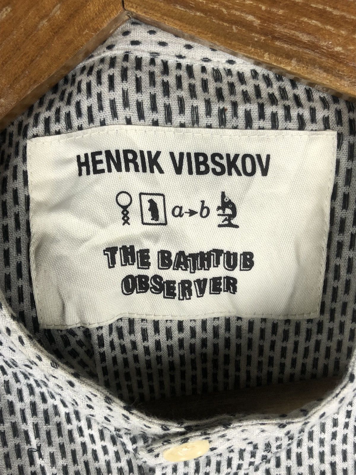 Henrik Vibskov Henrik Vibskov Sashiko Stitch Button Over Shirt Size US S / EU 44-46 / 1 - 16 Thumbnail