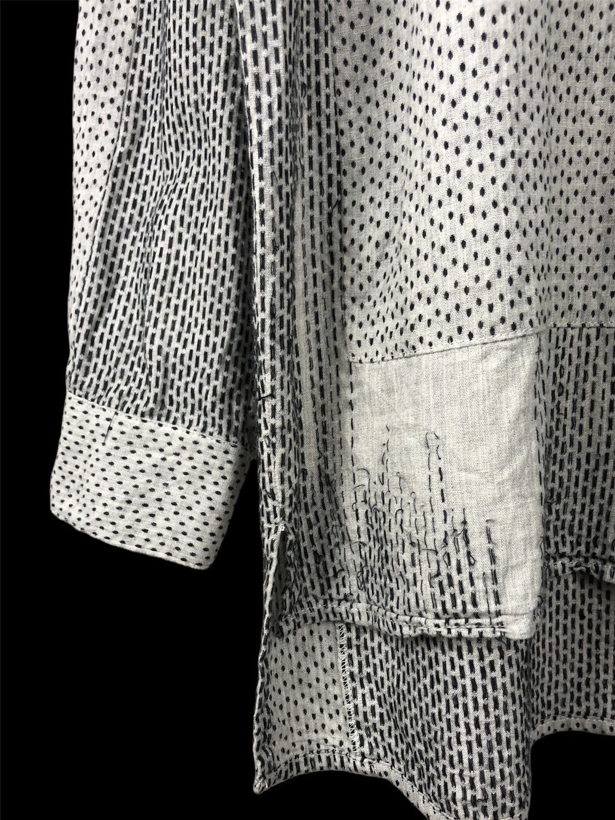 Henrik Vibskov Henrik Vibskov Sashiko Stitch Button Over Shirt Size US S / EU 44-46 / 1 - 4 Thumbnail