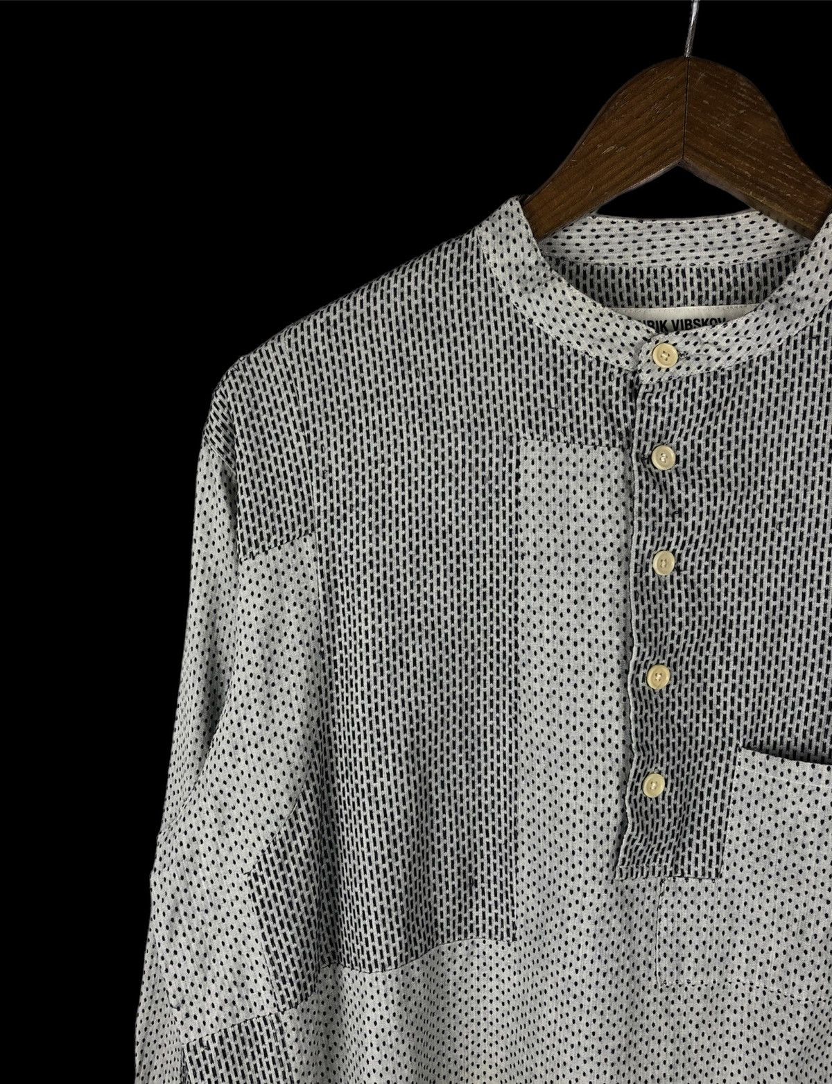 Henrik Vibskov Henrik Vibskov Sashiko Stitch Button Over Shirt Size US S / EU 44-46 / 1 - 7 Thumbnail