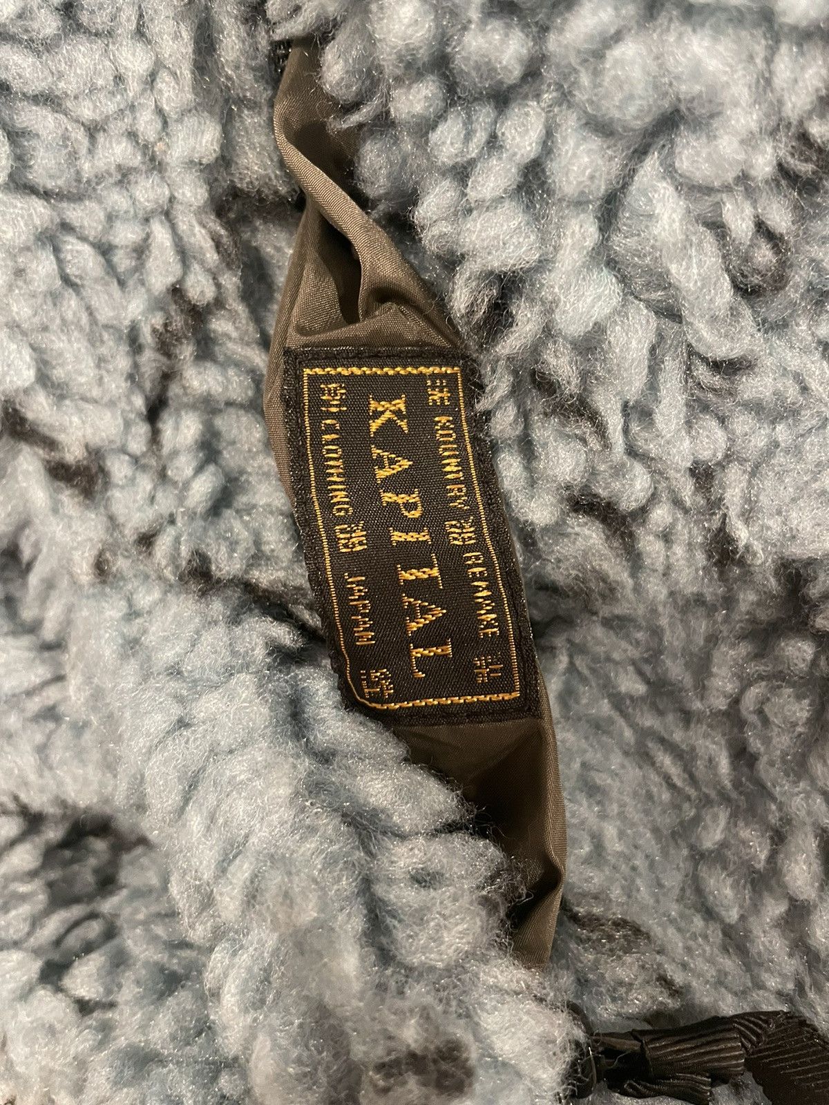 Kapital Kapital Sashiko Fleece Indigo Reversible Jacket Brand New Size US XL / EU 56 / 4 - 5 Thumbnail