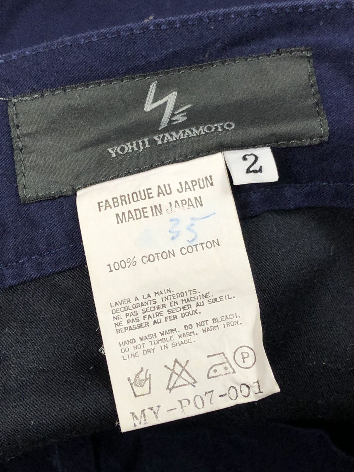 Yohji Yamamoto Vintage Y’s Yohji Yamamoto SS94 Tactical Pants Size US 34 / EU 50 - 16 Thumbnail