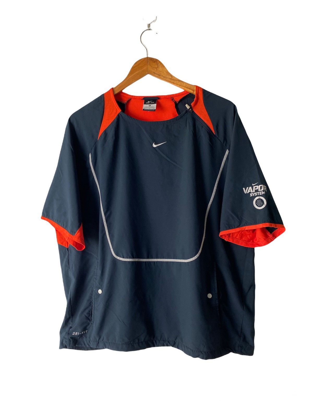Vintage Vintage Nike Vapor System Shirt hihop style nice designer Size US XL / EU 56 / 4 - 1 Thumbnail