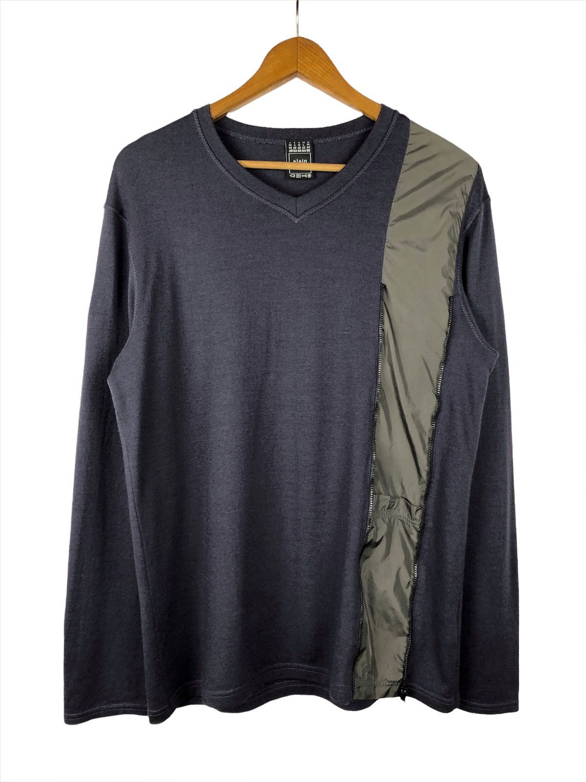 Alain Mikli Alain Mikli Reconstruct Zipper Longsleeve Shirt Size US M / EU 48-50 / 2 - 3 Thumbnail