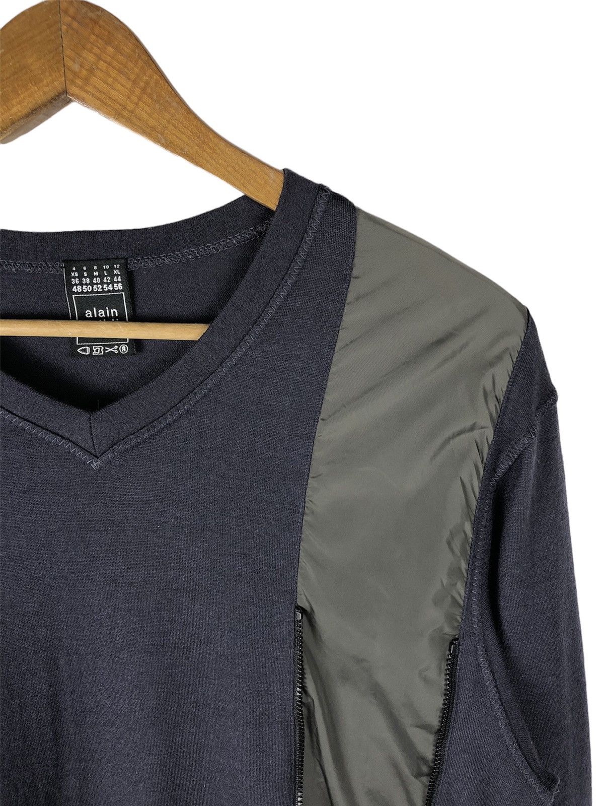 Alain Mikli Alain Mikli Reconstruct Zipper Longsleeve Shirt Size US M / EU 48-50 / 2 - 6 Thumbnail