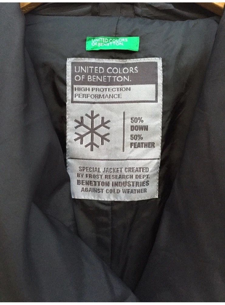 Benetton 💥Vintage Benetton Down Jacket Size M / US 6-8 / IT 42-44 - 5 Thumbnail