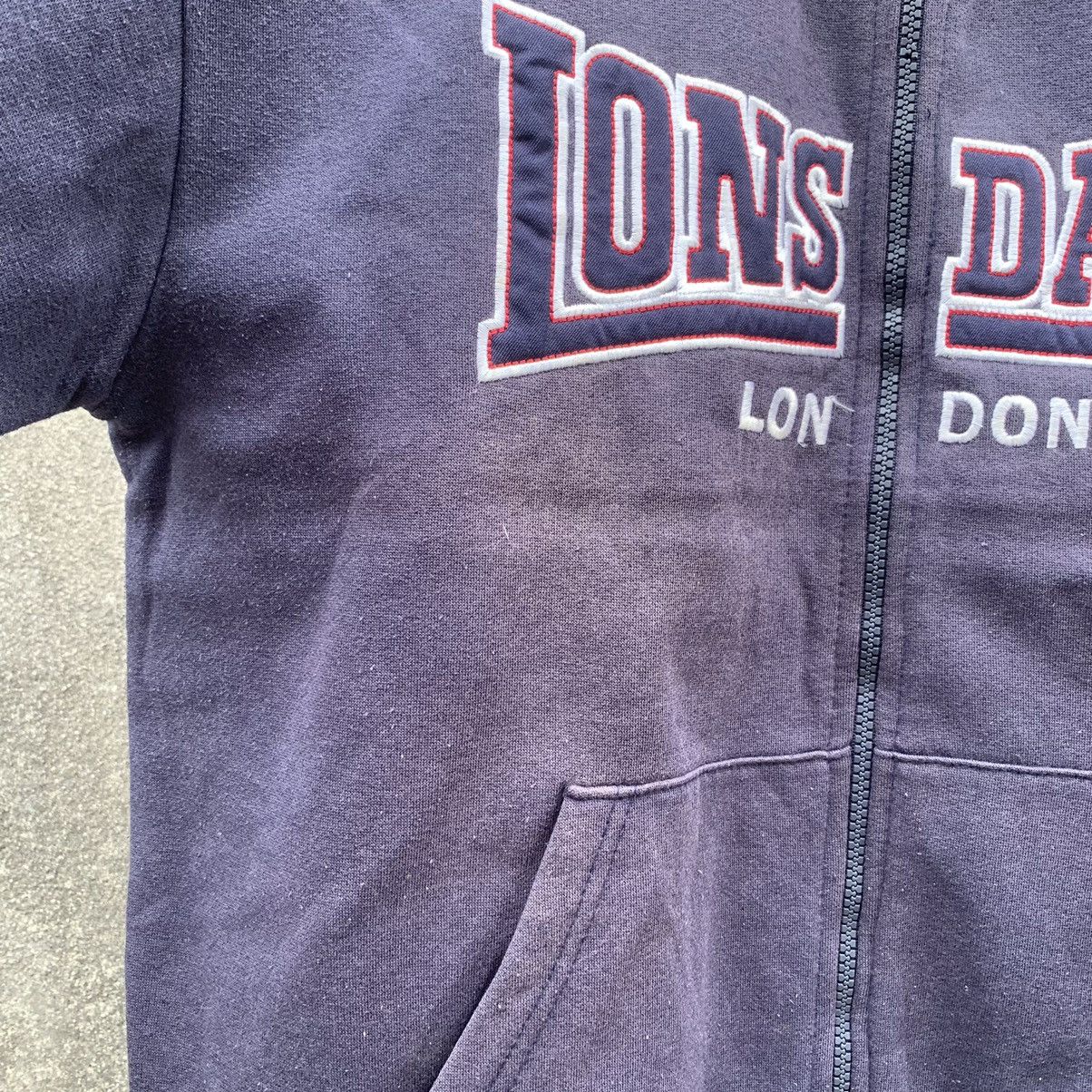Lonsdale × Vintage Vintage Lonsdale Spell Out Skinhead Faded Sweater Size US L / EU 52-54 / 3 - 6 Thumbnail