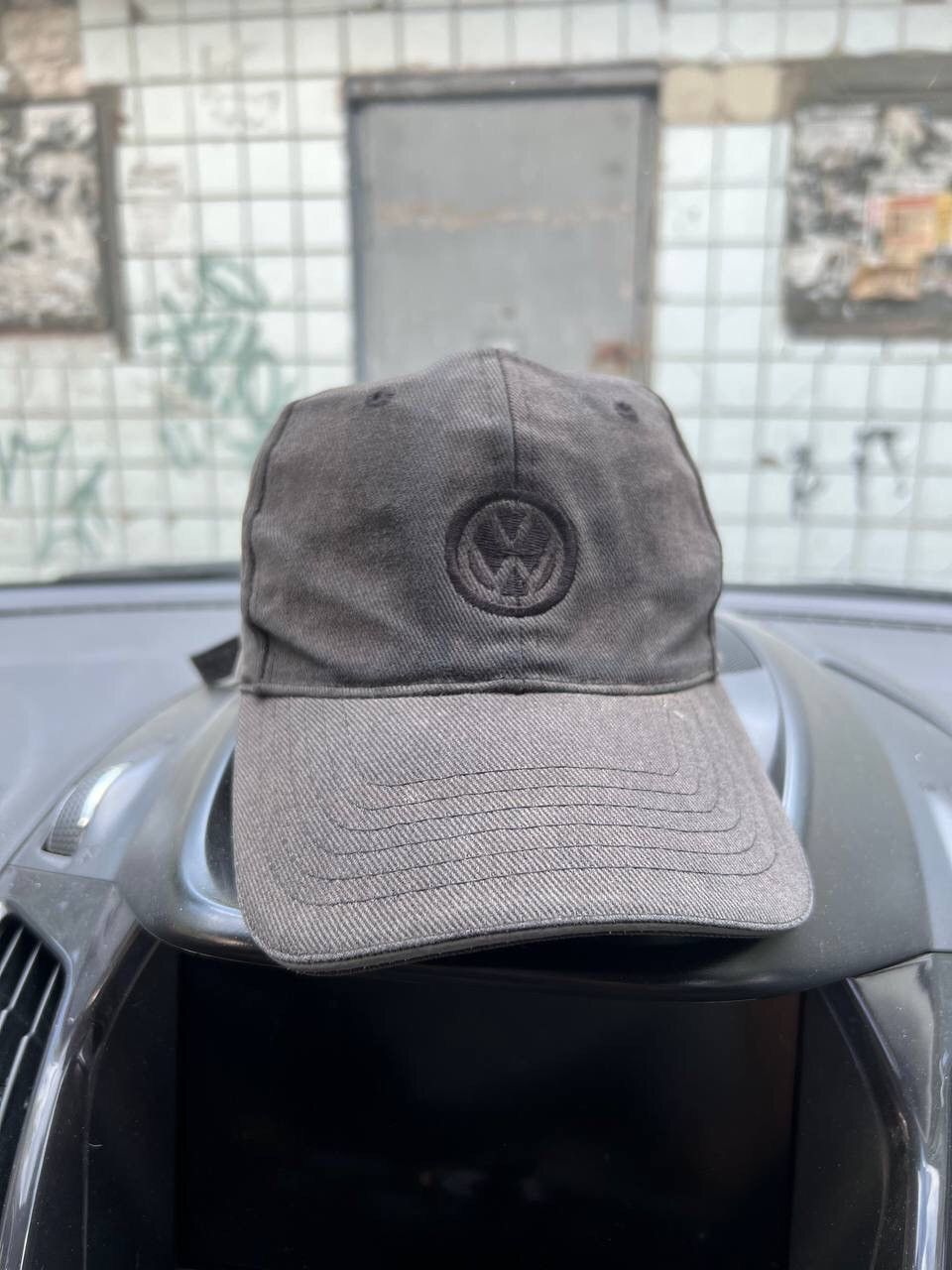 BMW × Vintage 90s Y2K Vintage Volkswagen Cap Hat sun faded graphite Size ONE SIZE - 1 Thumbnail